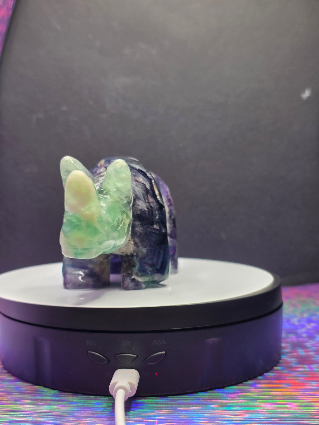 Fluorite Rhino