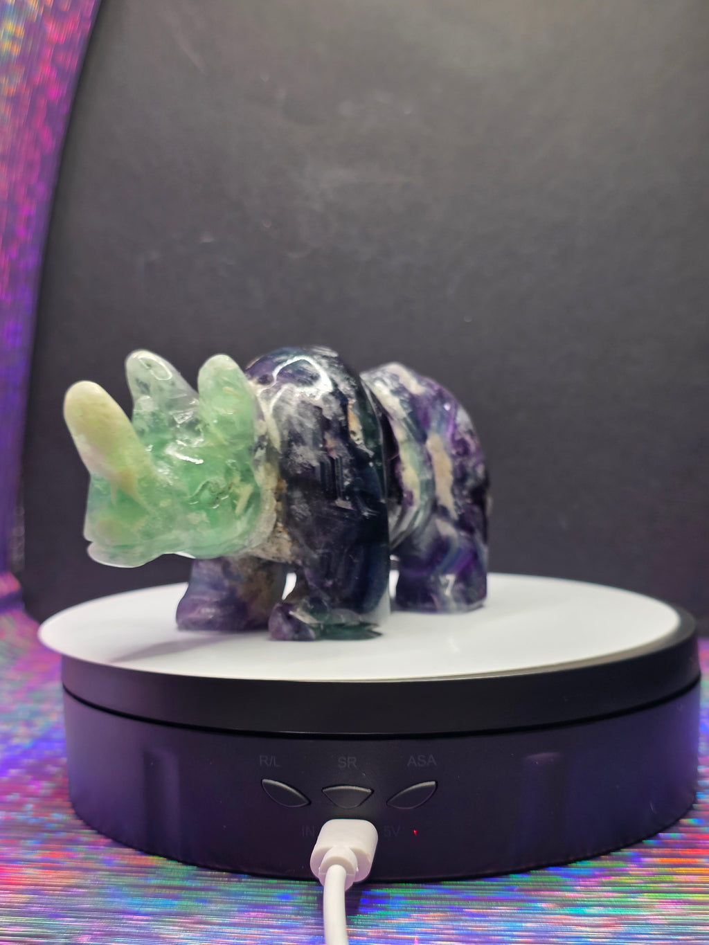 Fluorite Rhino