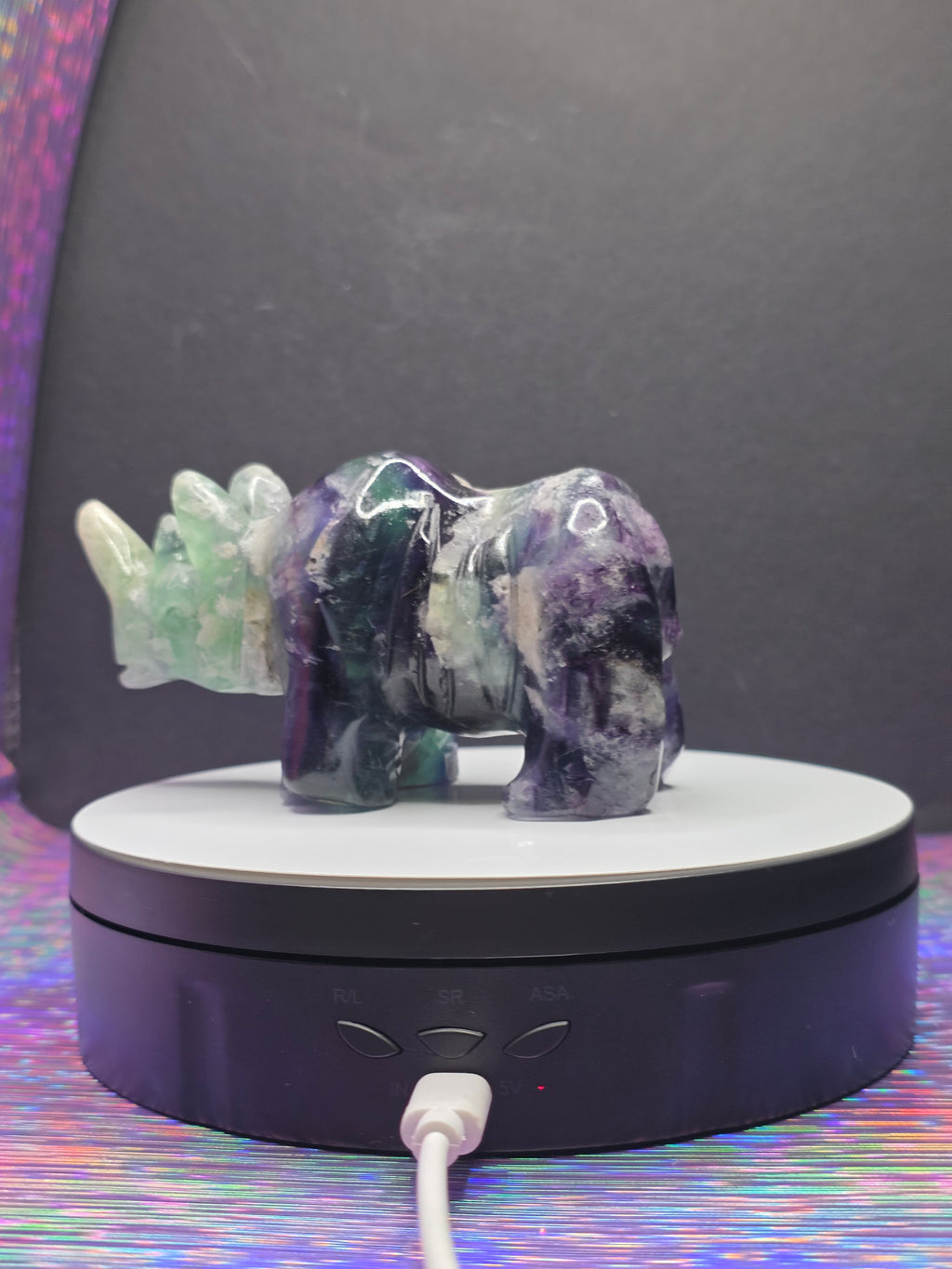 Fluorite Rhino