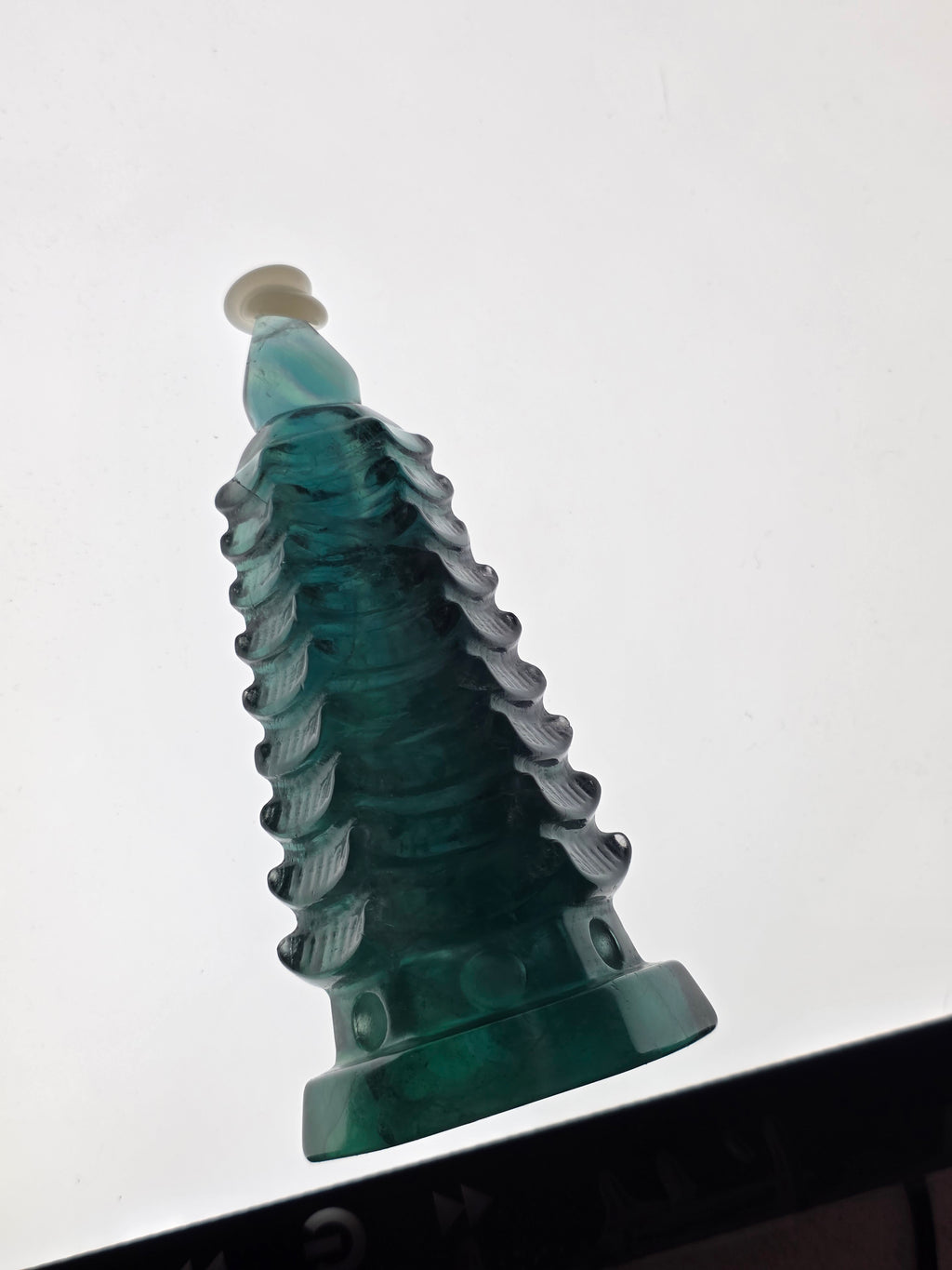 Green Fluorite Pagoda