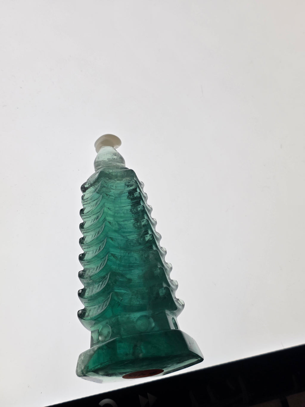 Green Fluorite Pagoda