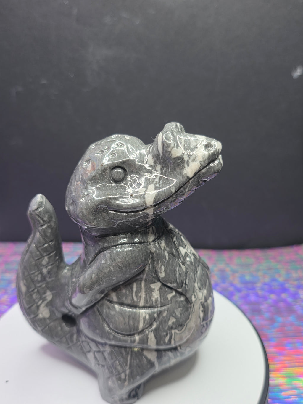 Jasper Fancy Standing Alligator