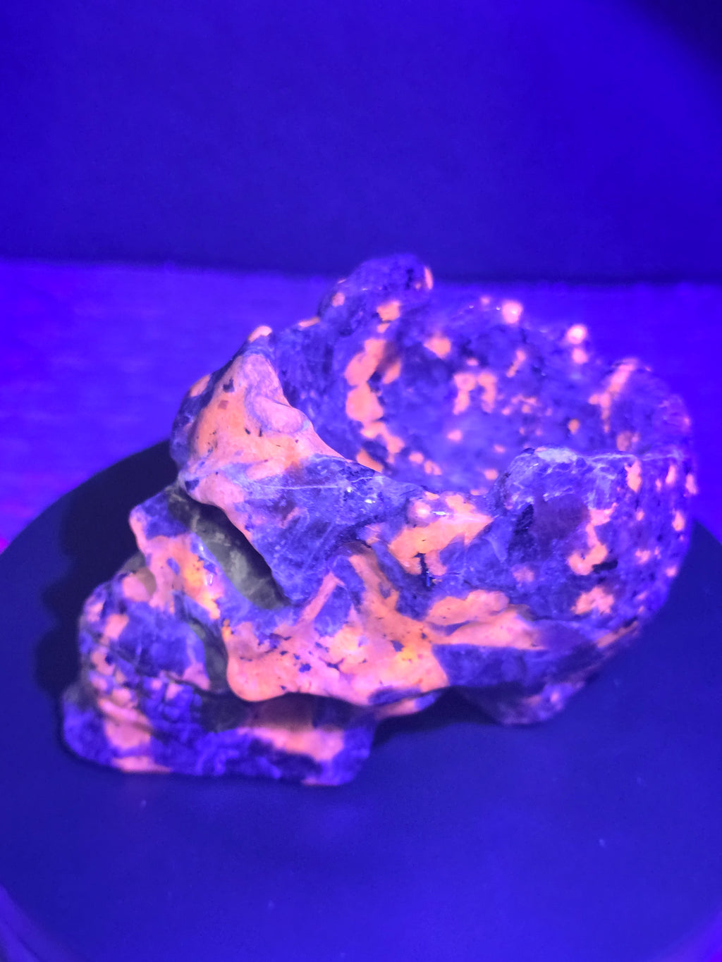 Yooperlite Skull Bowl