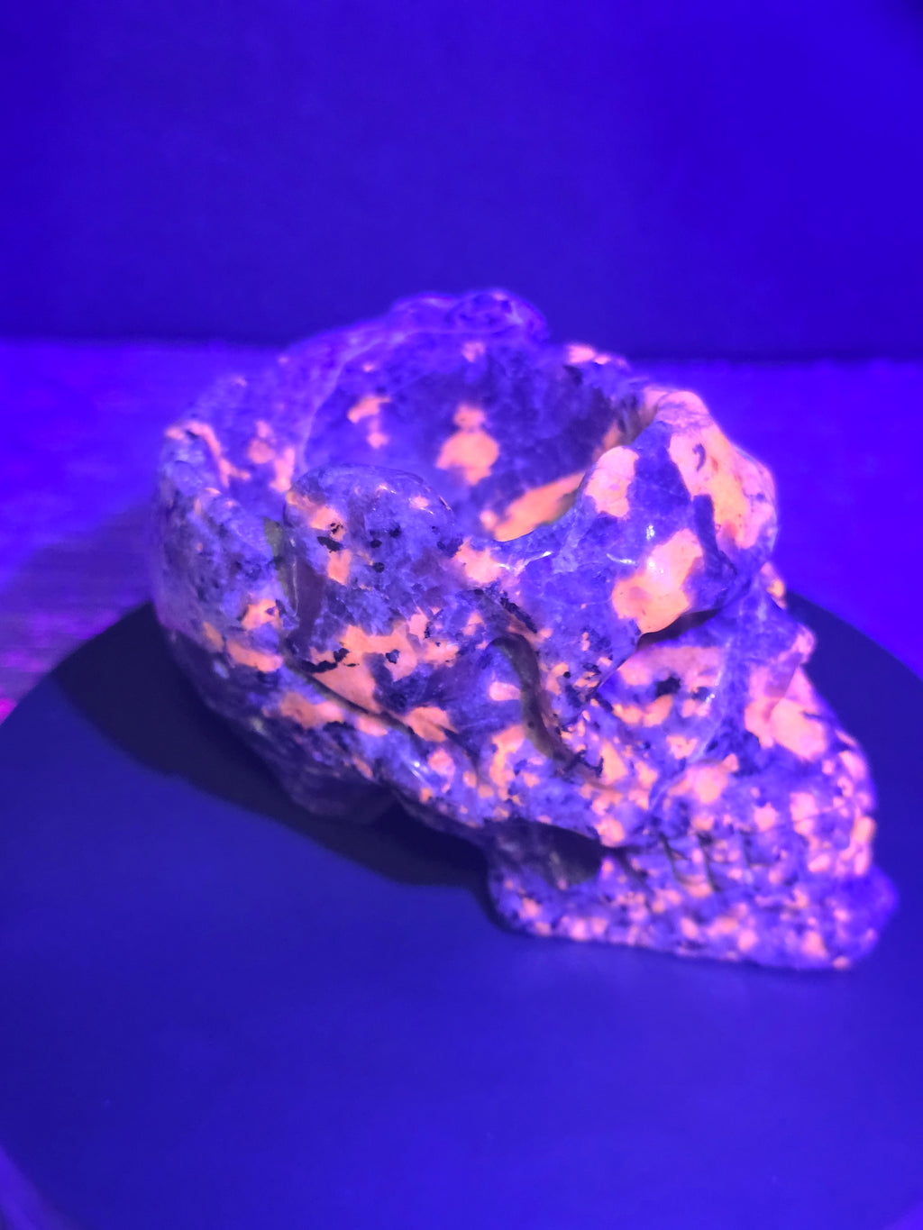 Yooperlite Skull Bowl