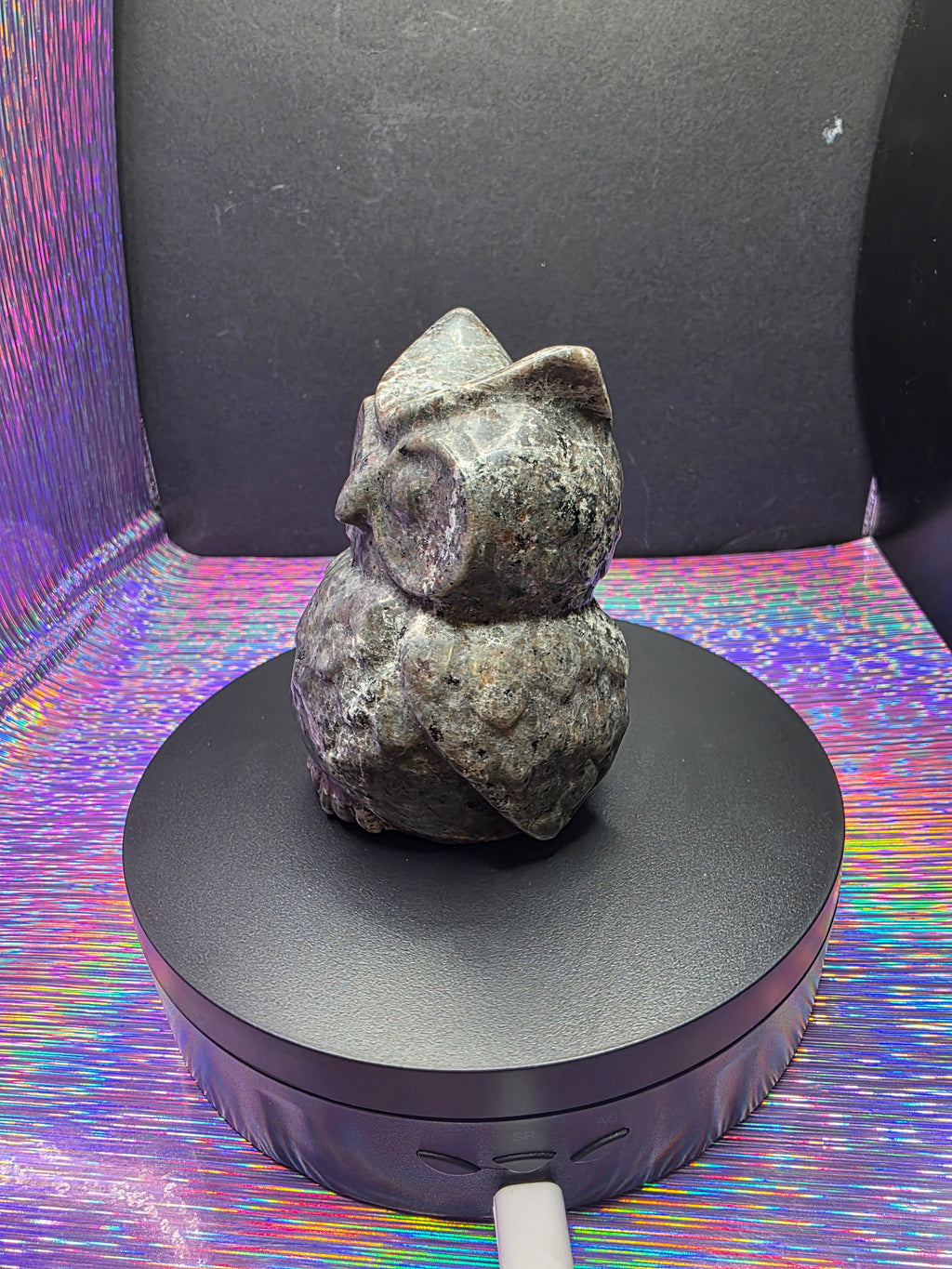 Yooperlite Owl Carving