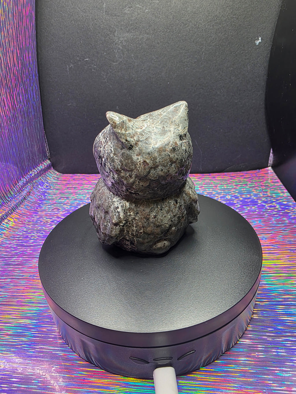 Yooperlite Owl Carving