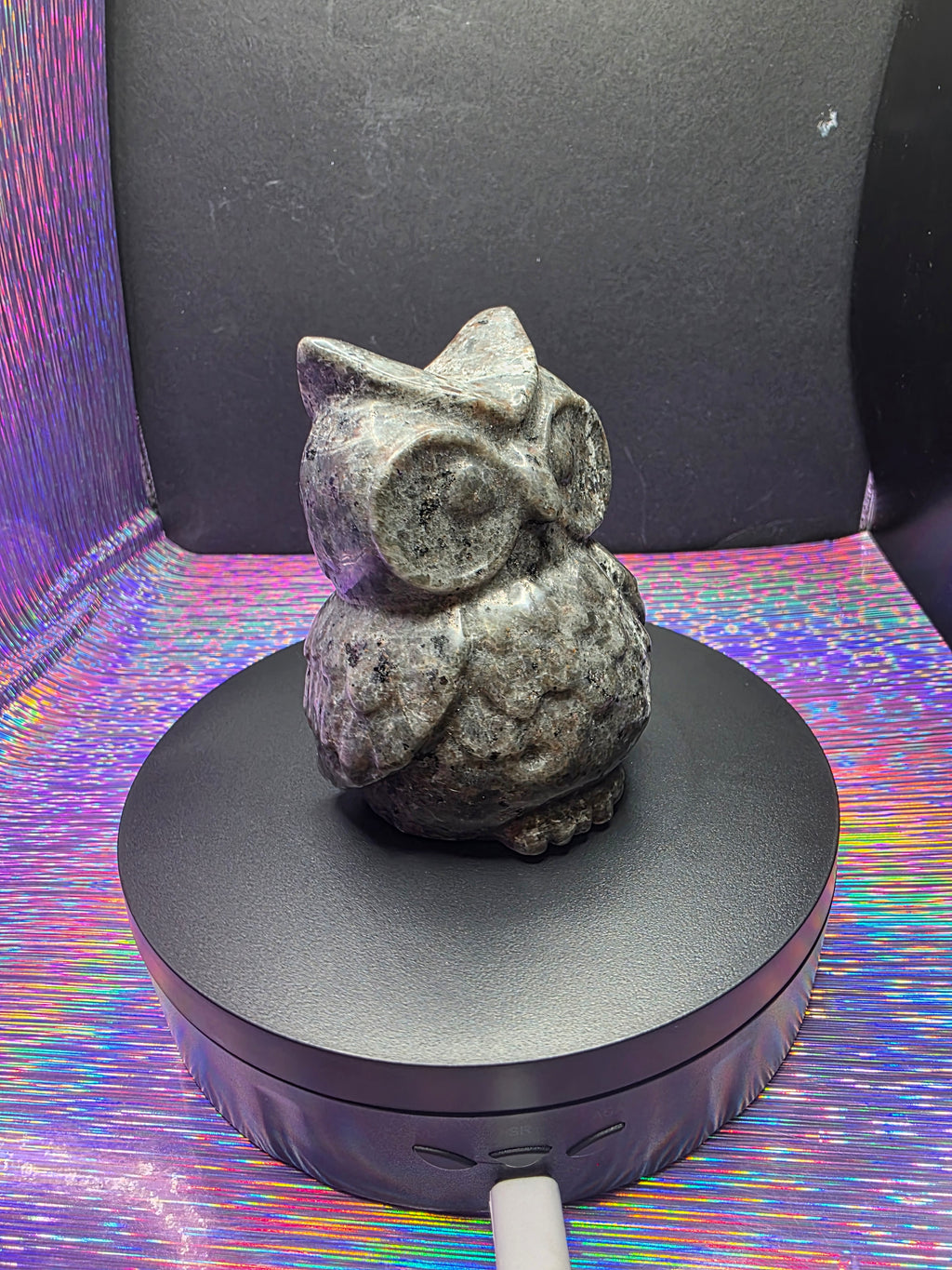 Yooperlite Owl Carving