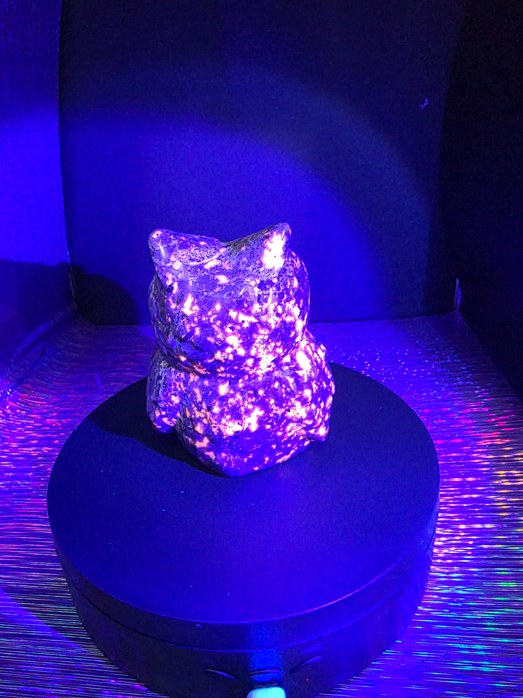 Yooperlite Owl Carving