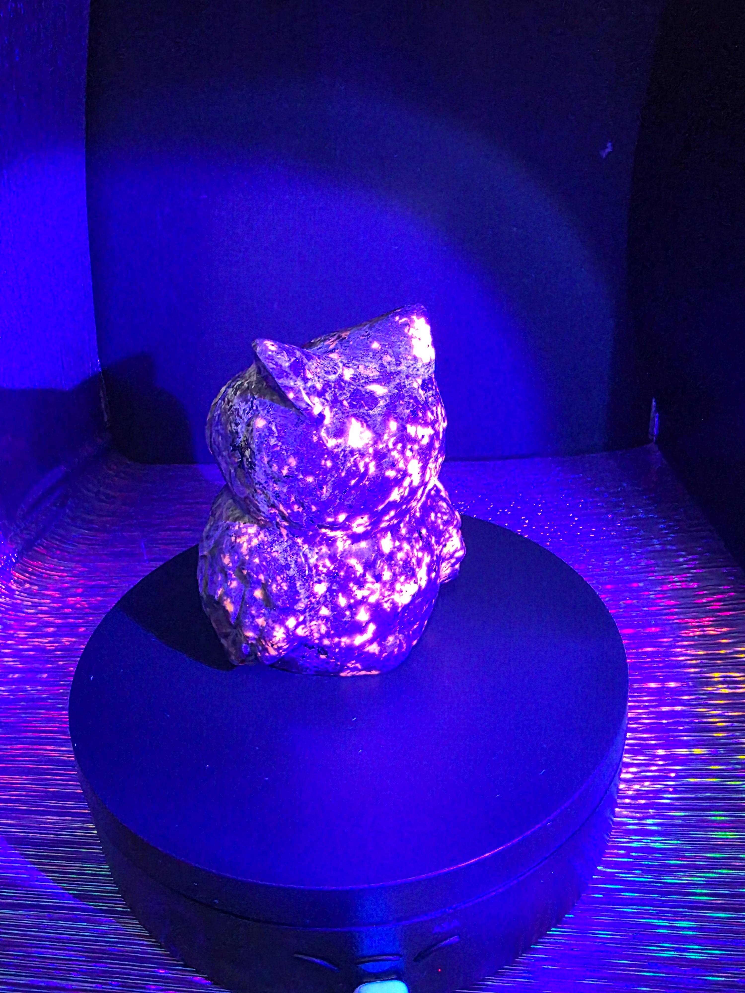 Yooperlite Owl Carving