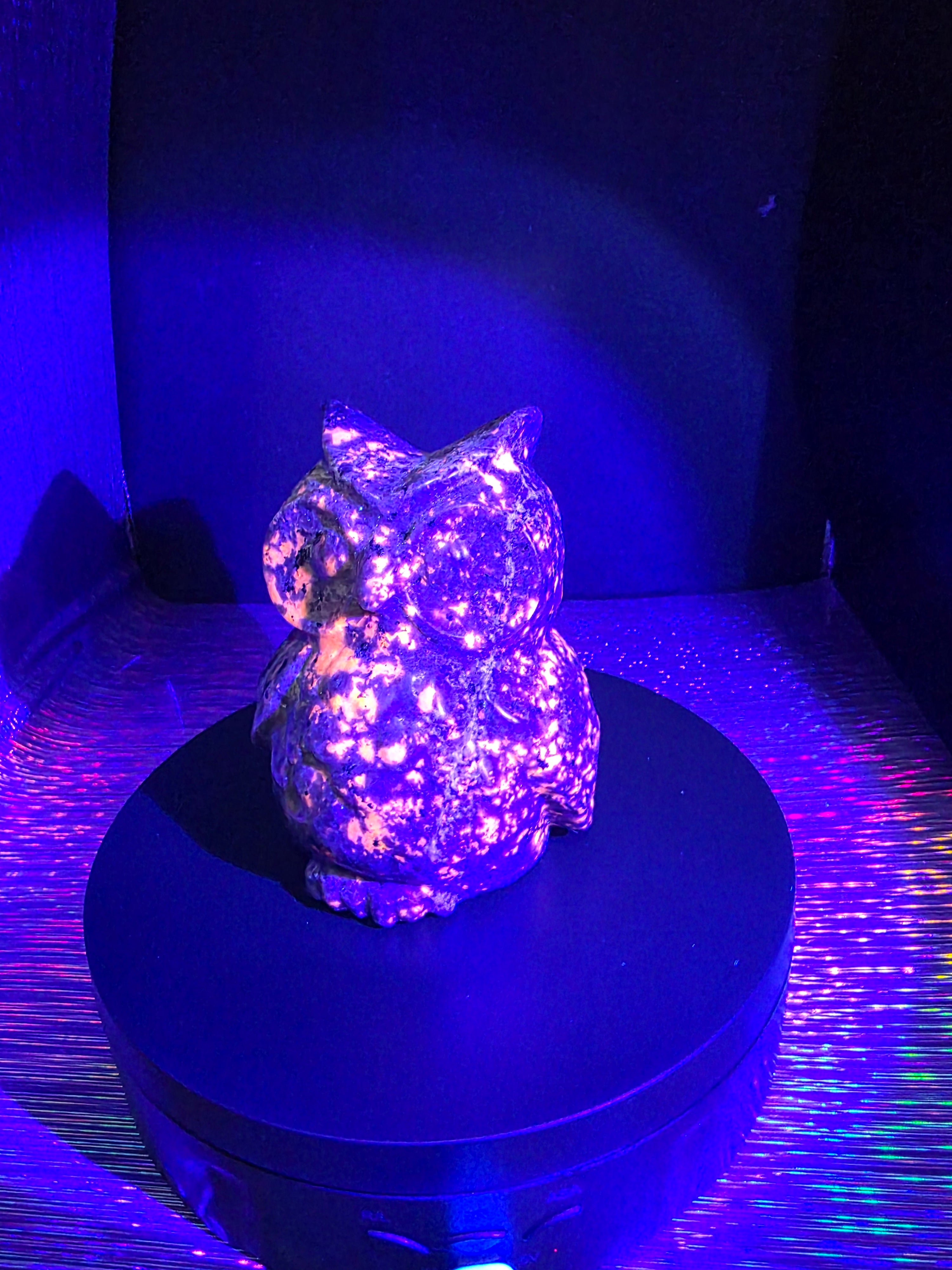 Yooperlite Owl Carving