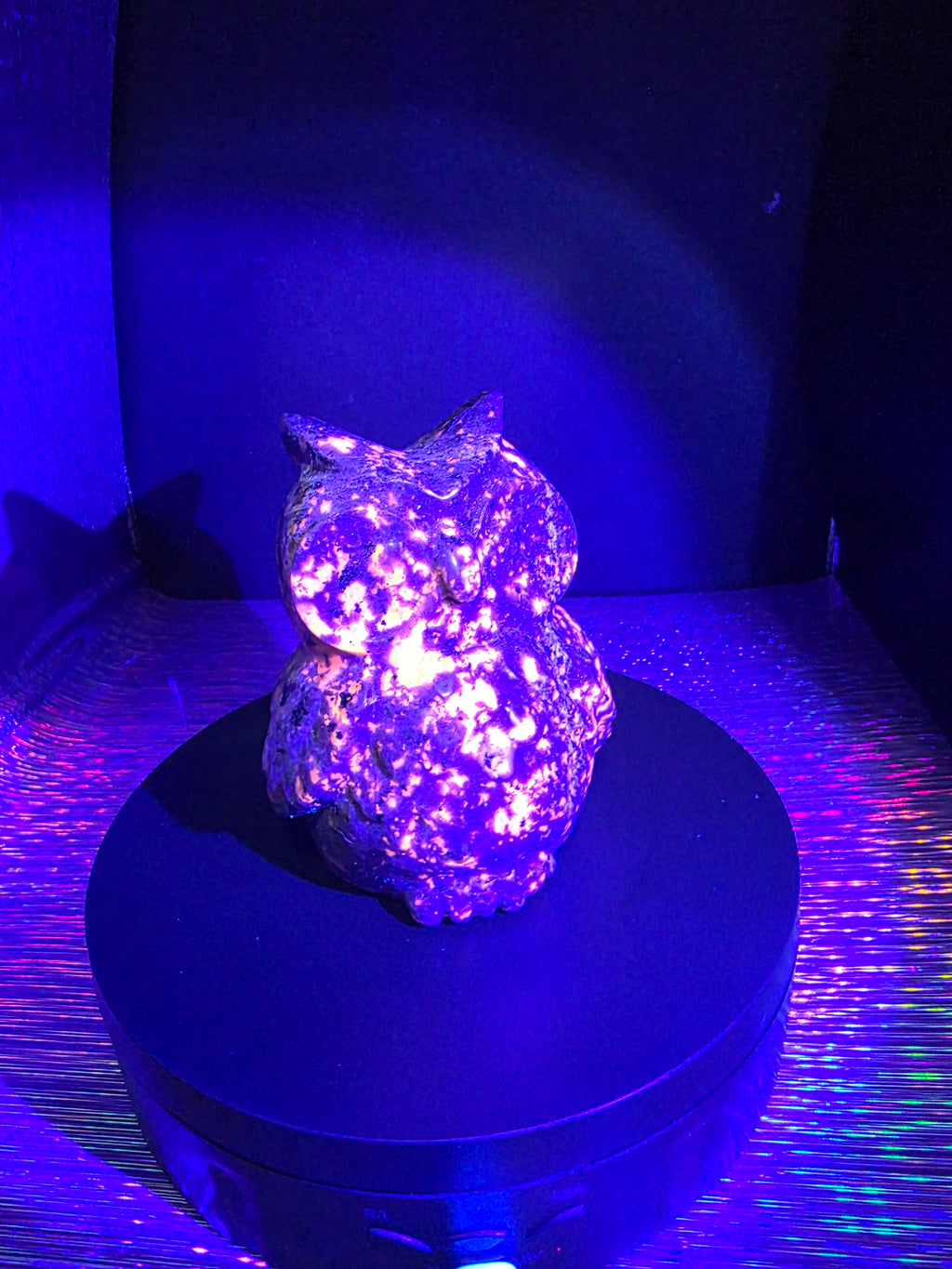 Yooperlite Owl Carving