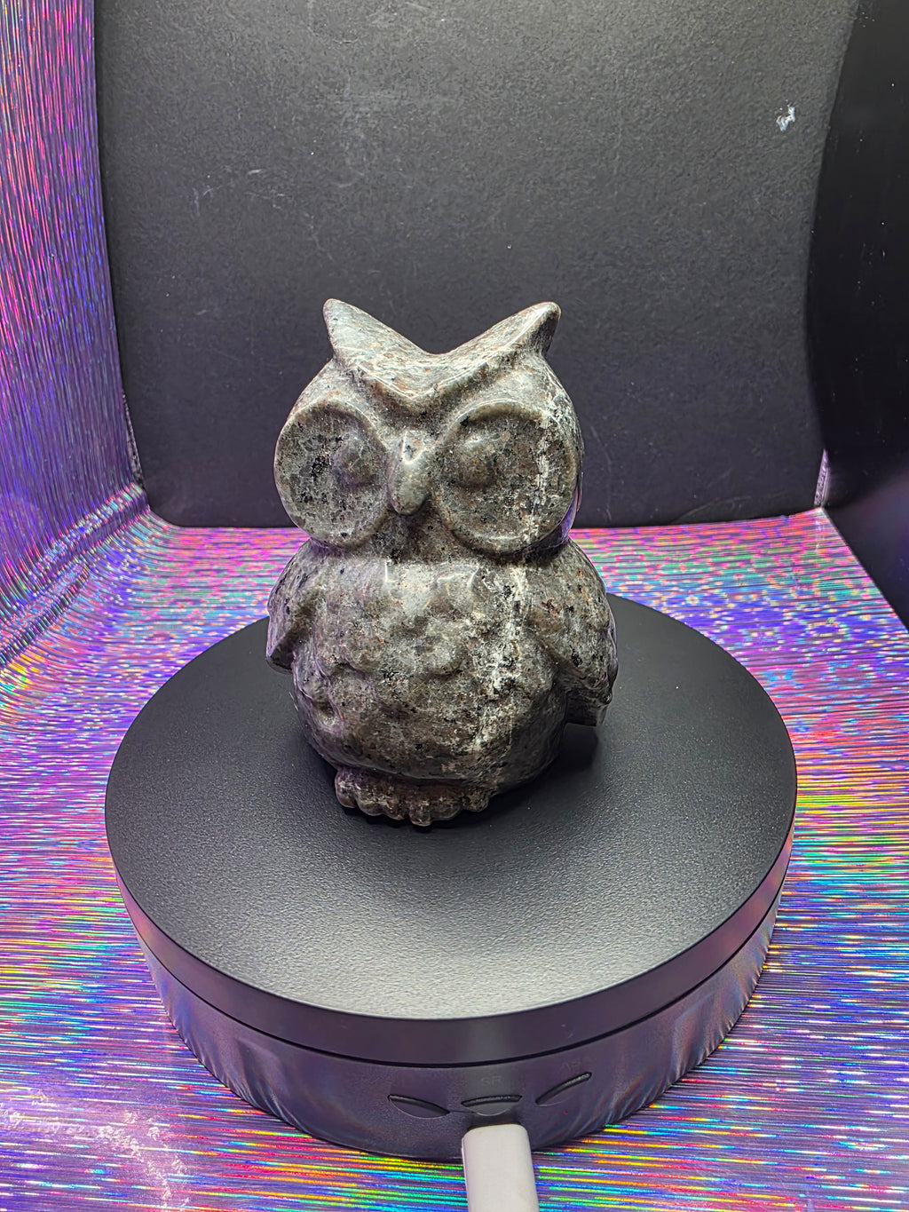 Yooperlite Owl Carving
