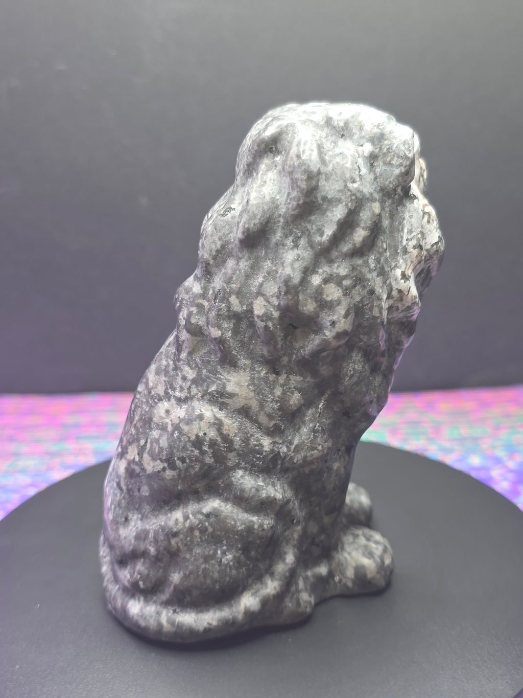 Yooperlite Lion Carving