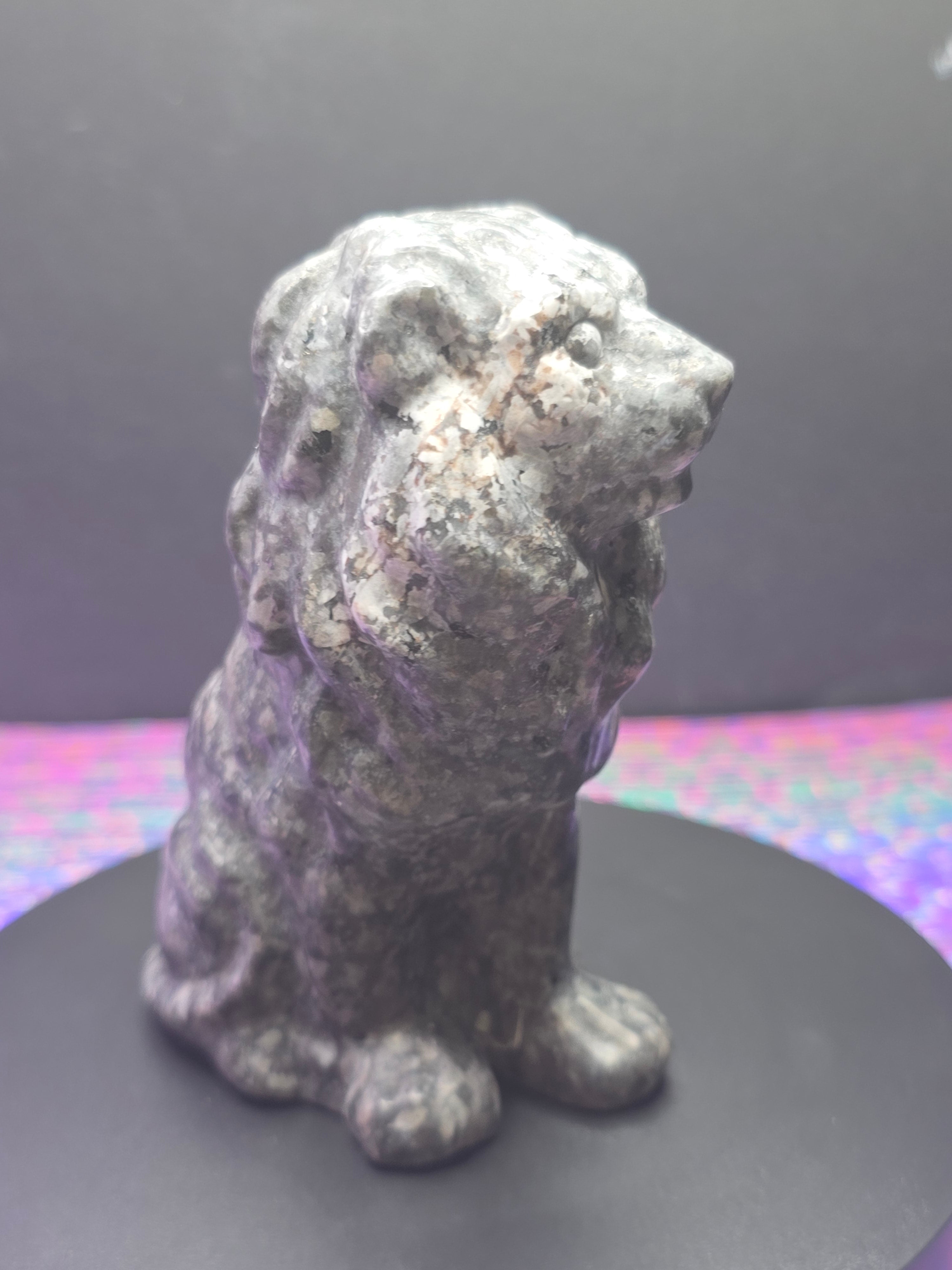 Yooperlite Lion Carving