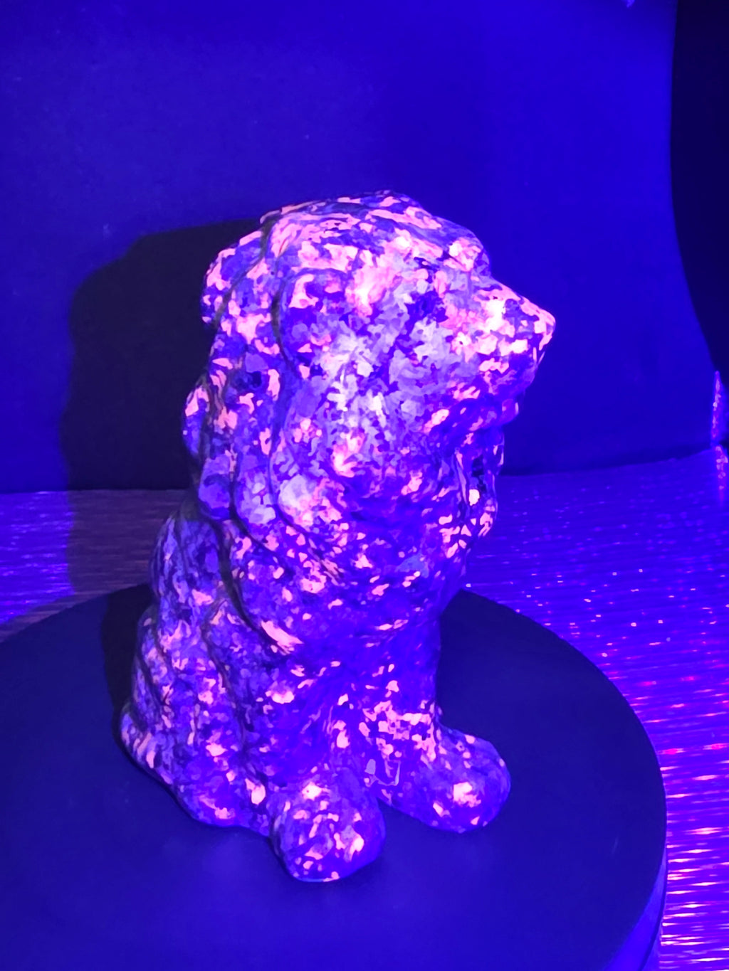 Yooperlite Lion Carving