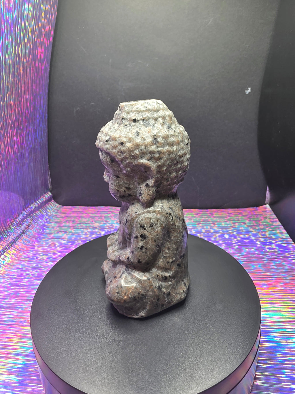 Yooperlite Buddha Carving