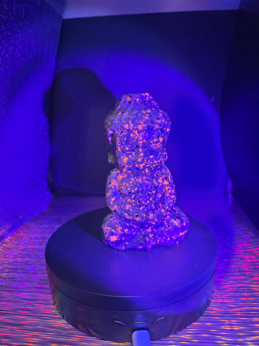 Yooperlite Buddha Carving