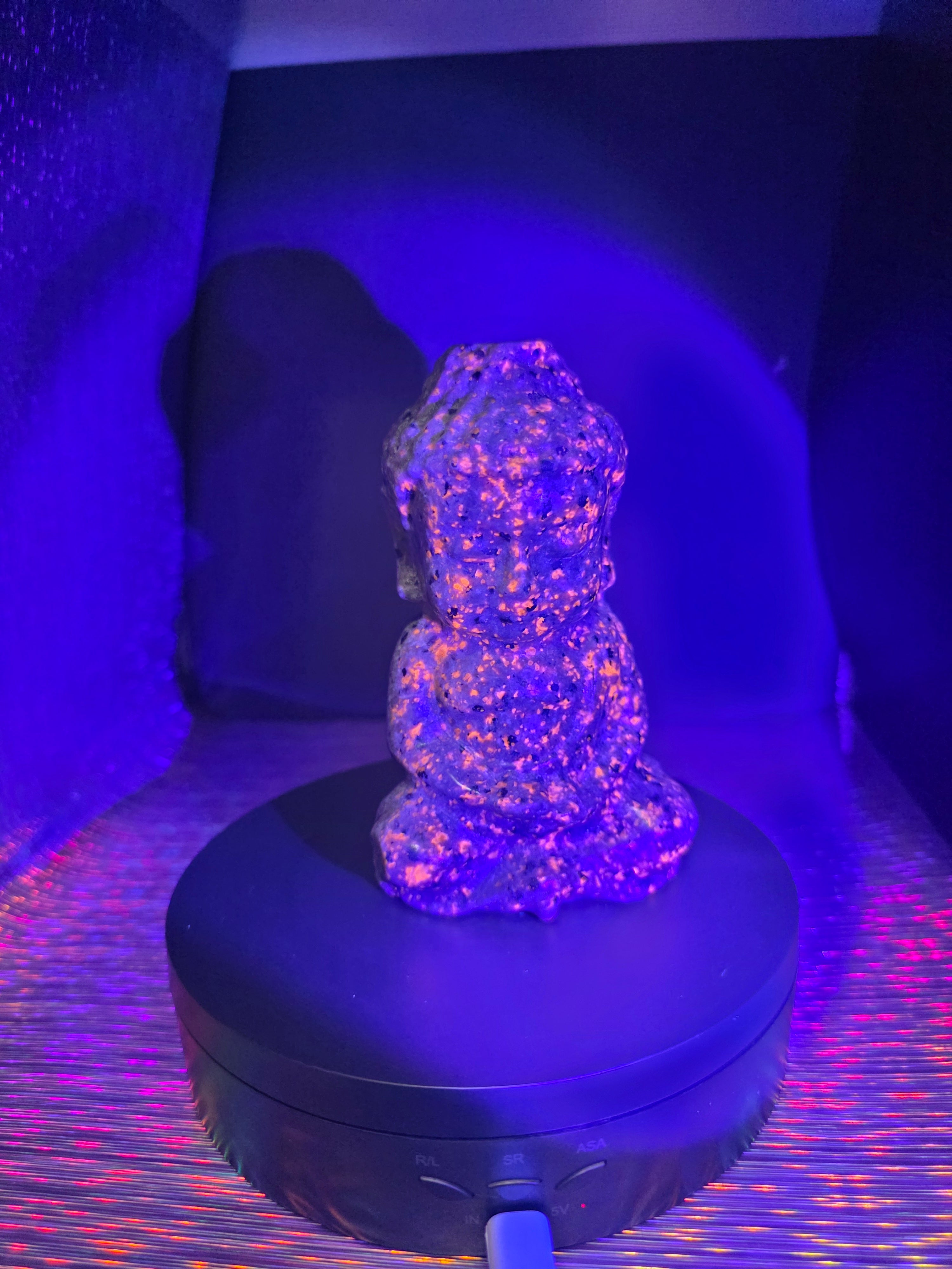 Yooperlite Buddha Carving