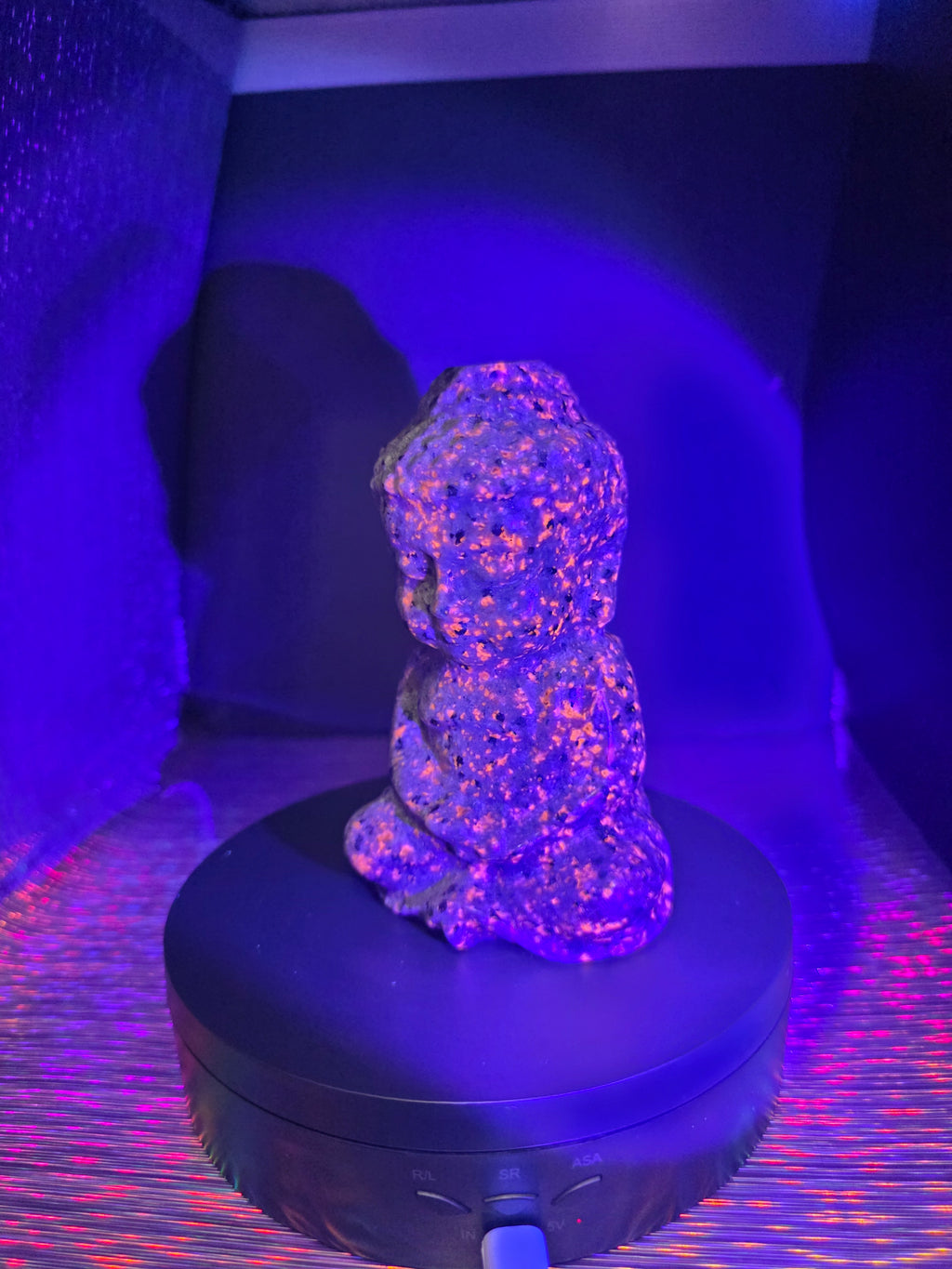 Yooperlite Buddha Carving