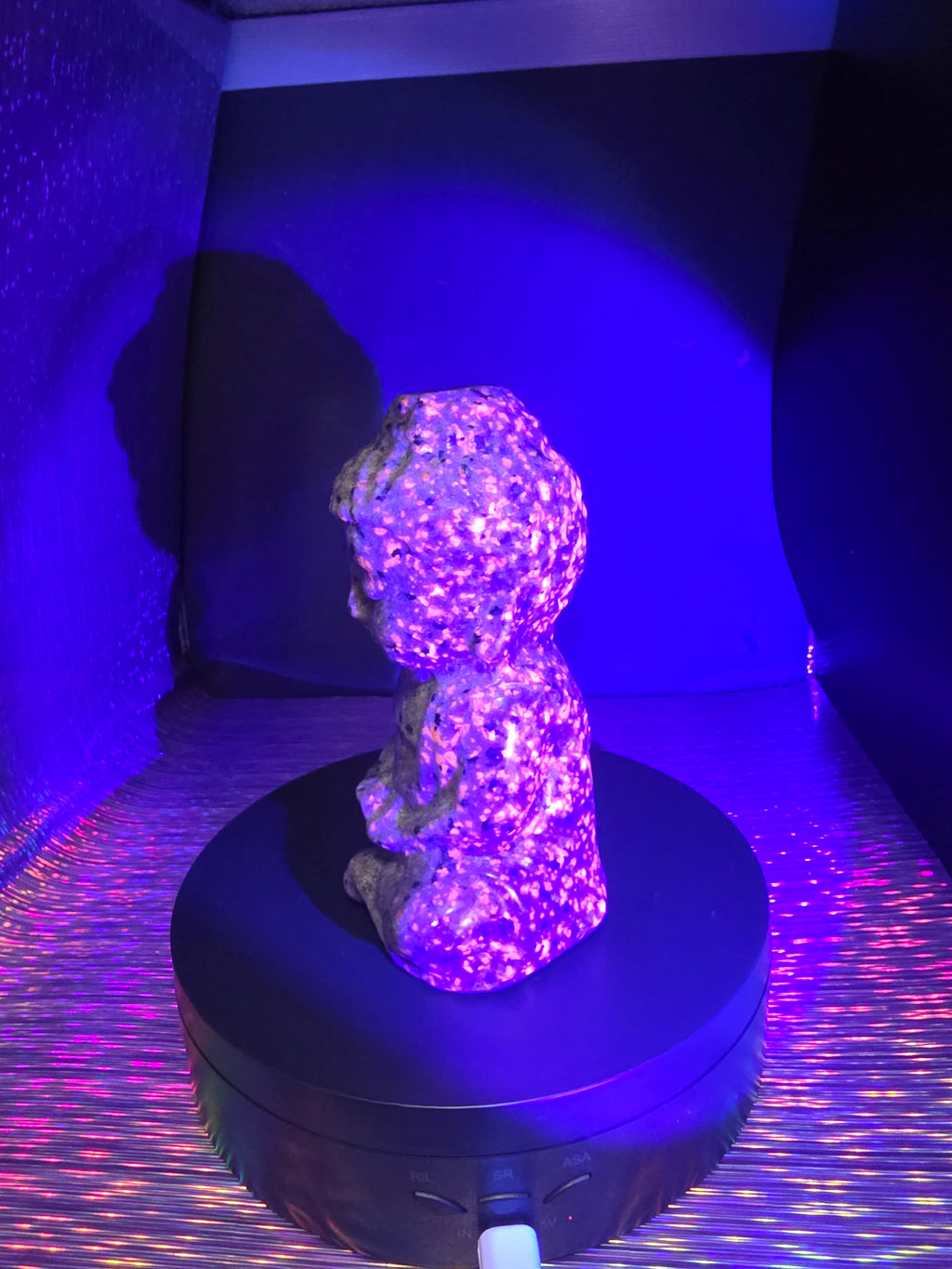 Yooperlite Buddha Carving