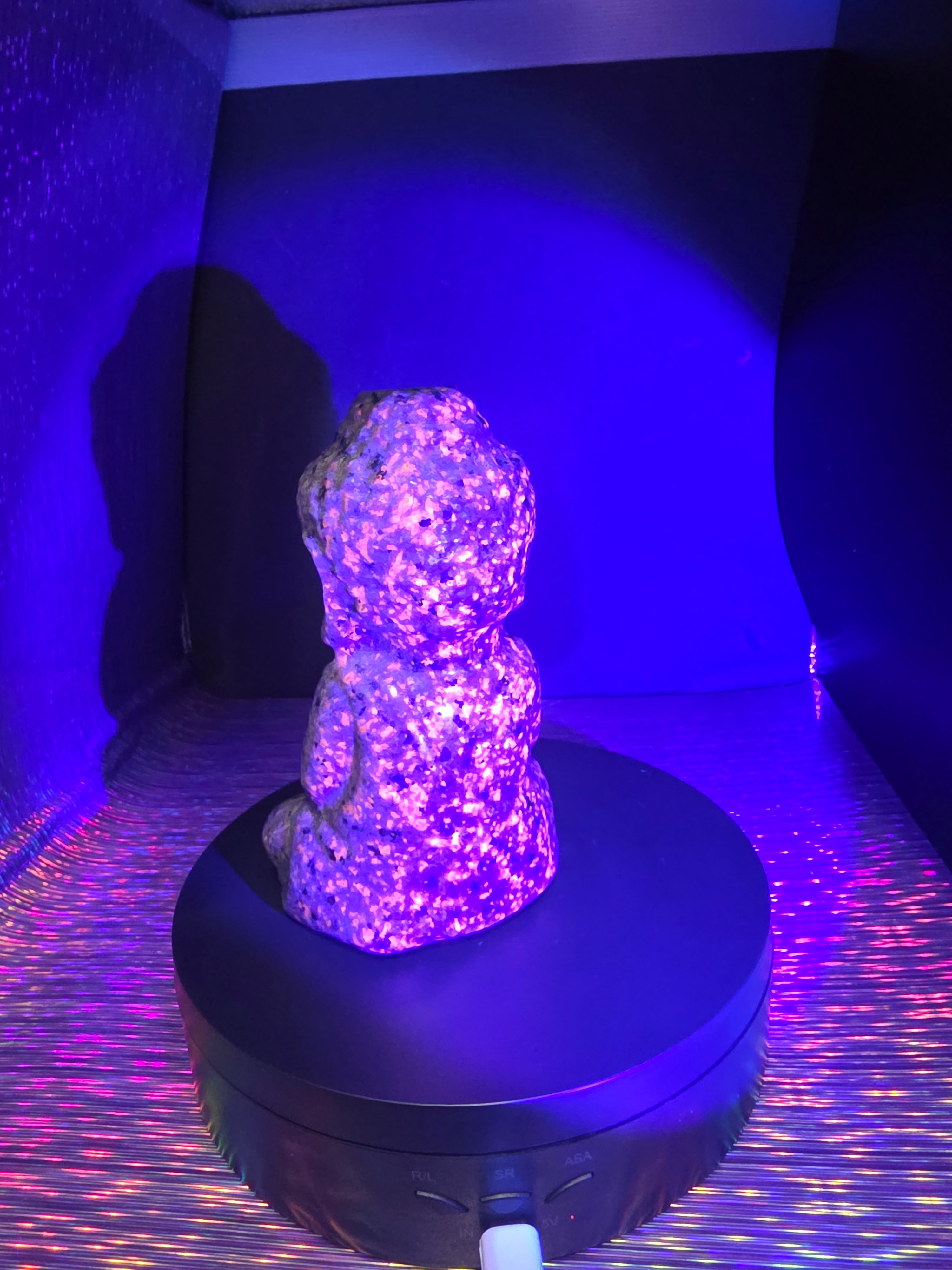 Yooperlite Buddha Carving