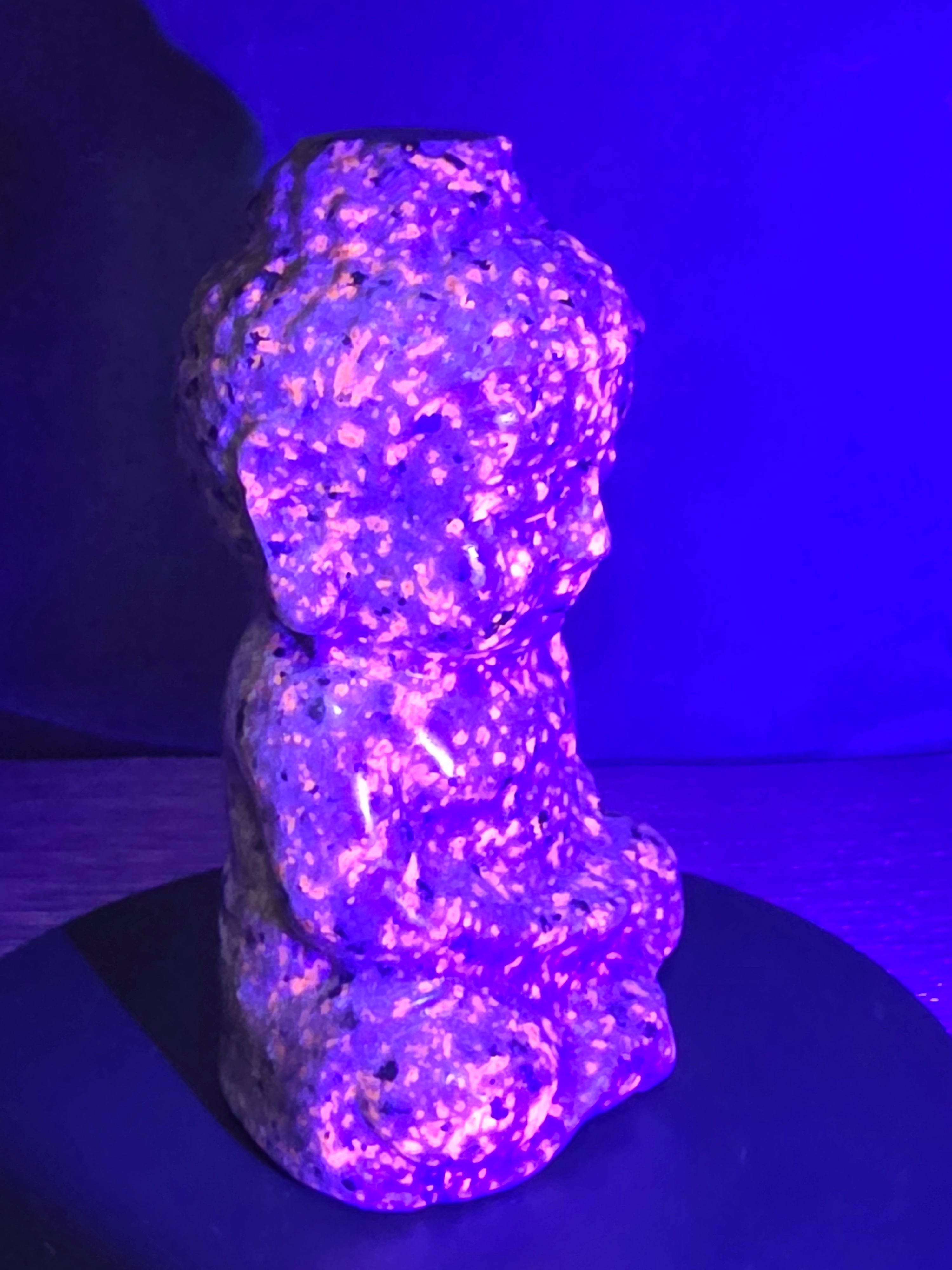 Yooperlite Buddha Carving