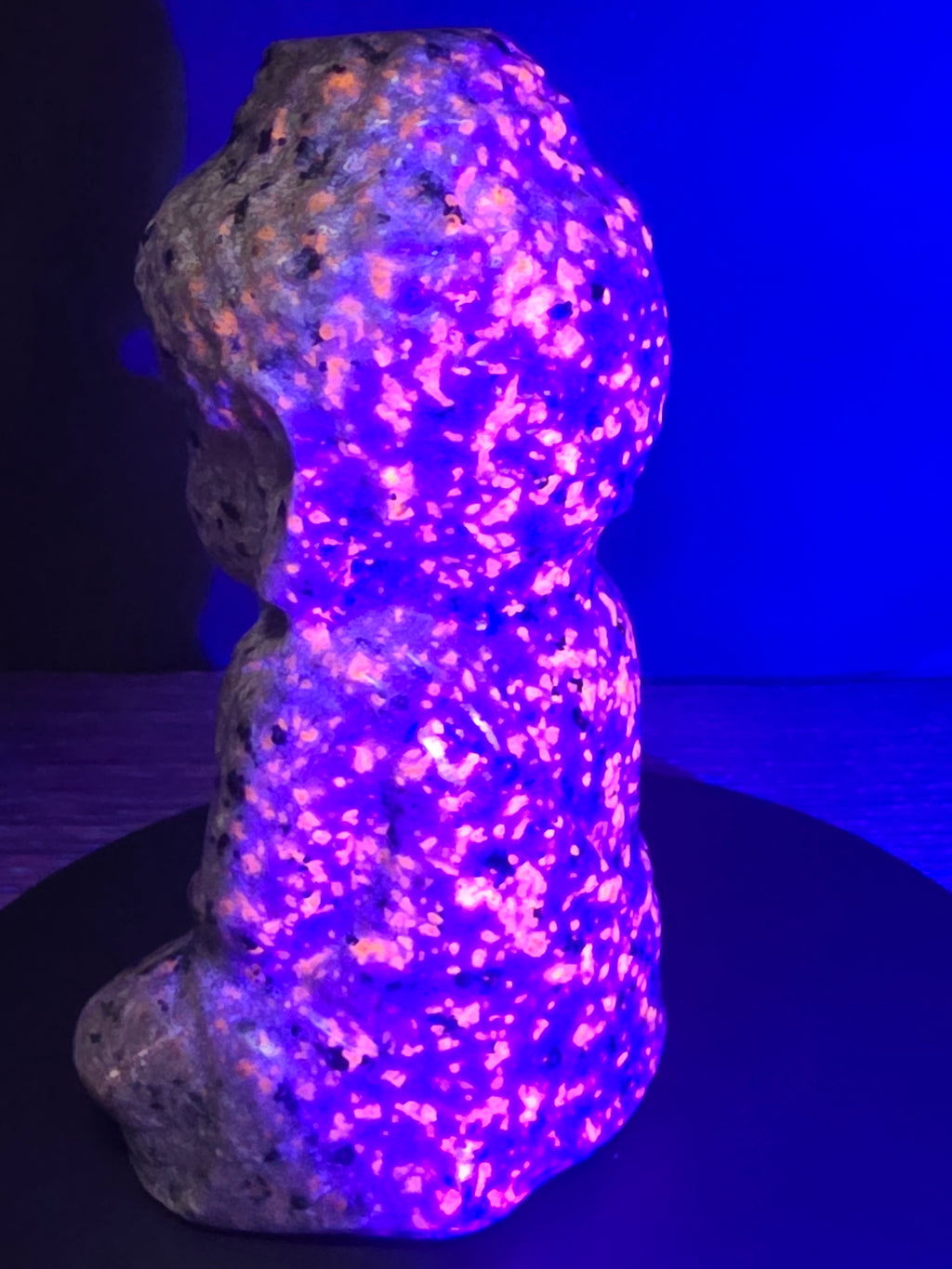 Yooperlite Buddha Carving