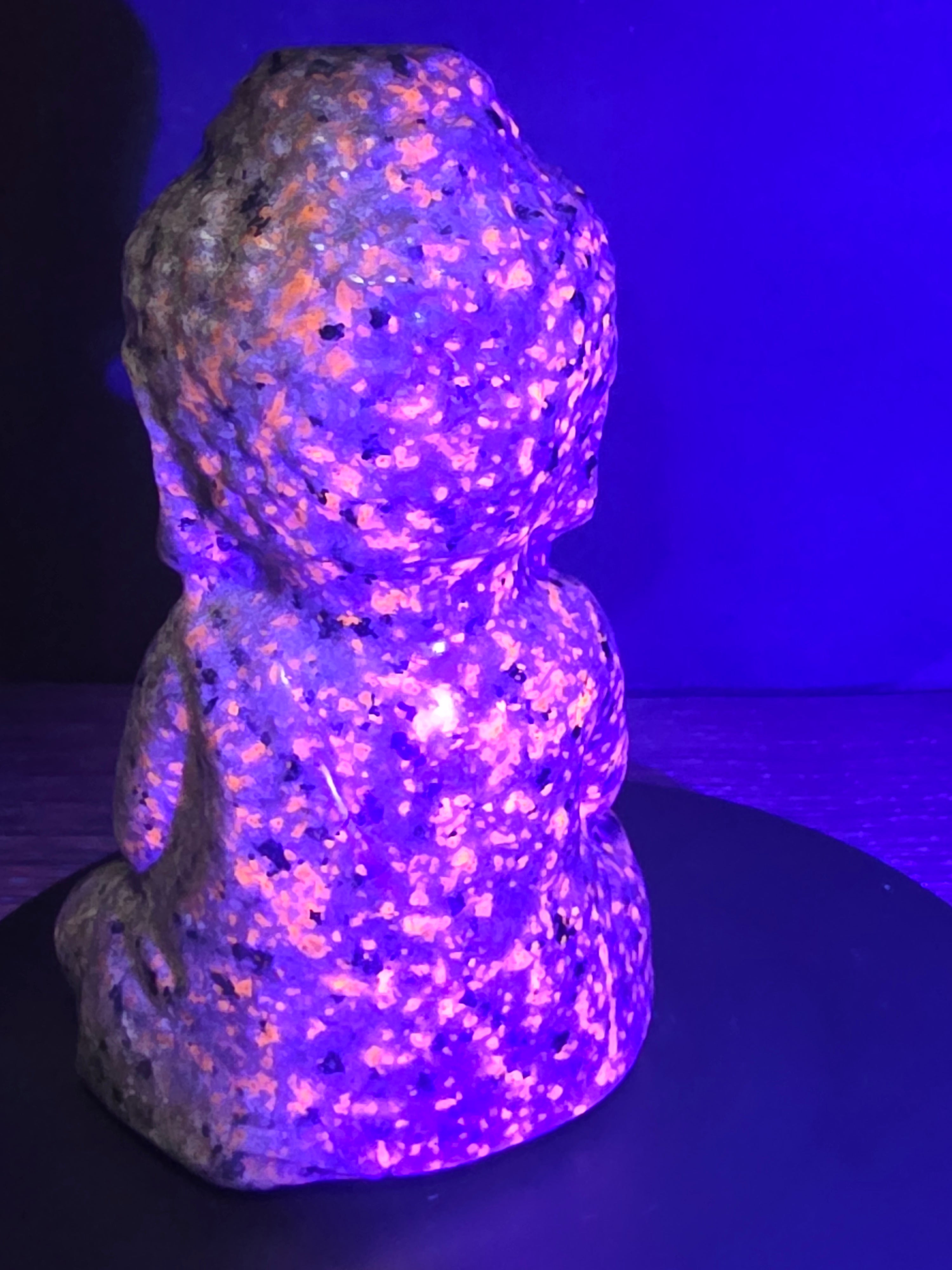Yooperlite Buddha Carving