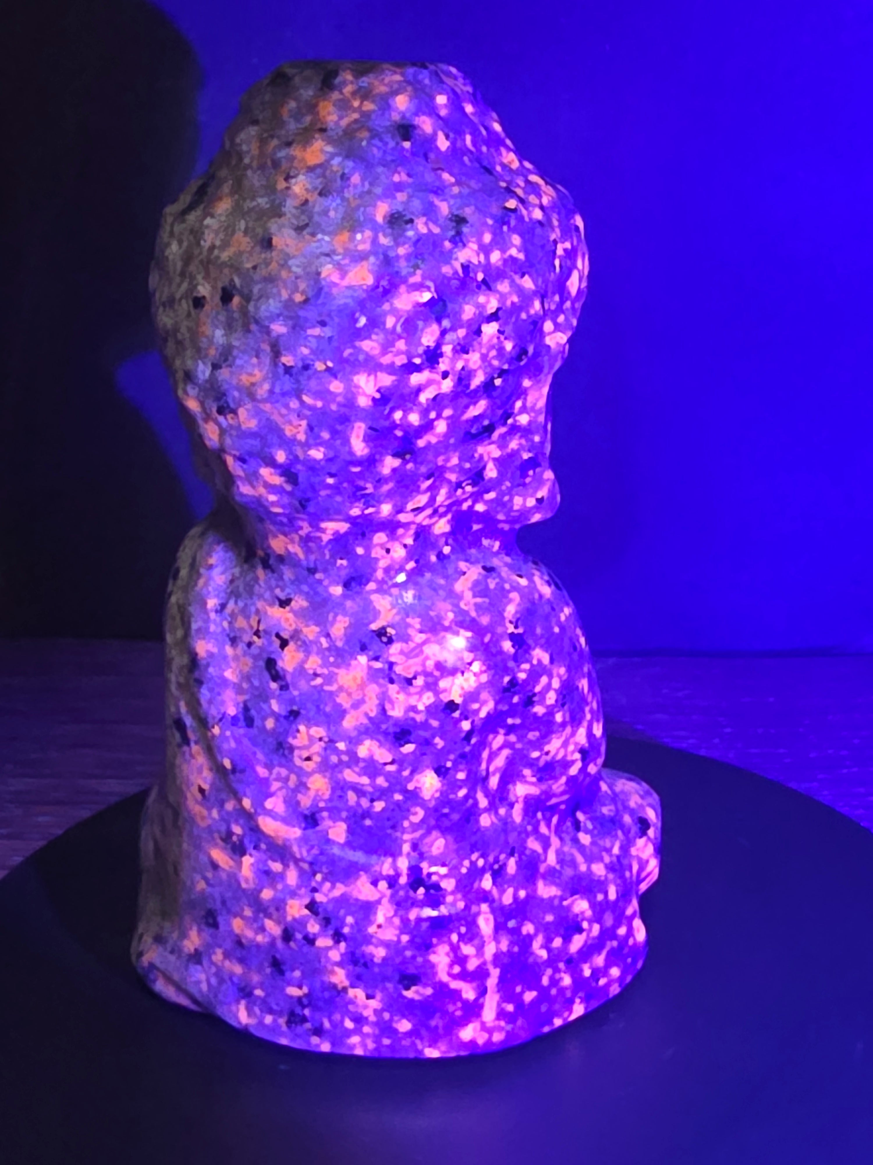 Yooperlite Buddha Carving
