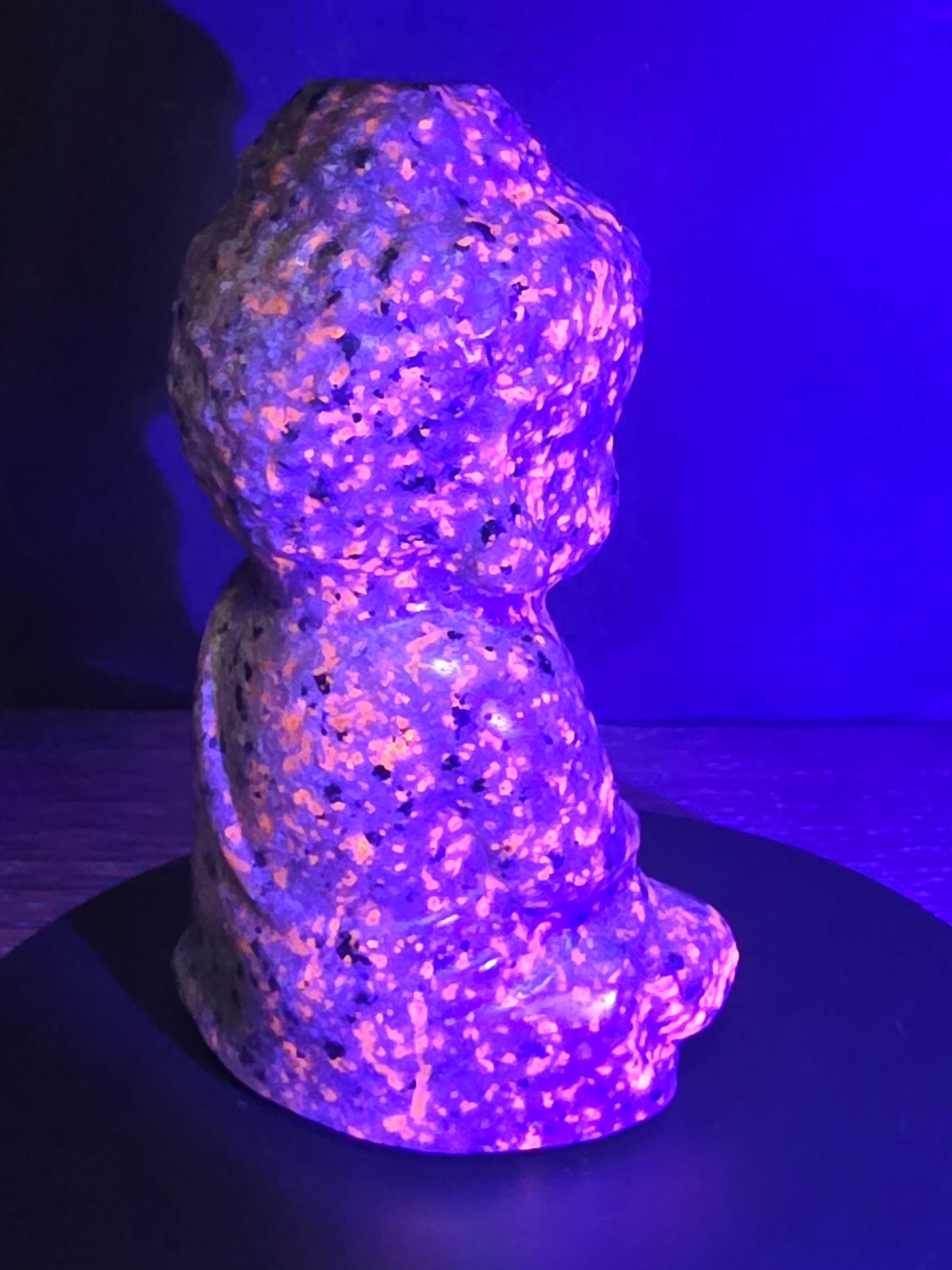 Yooperlite Buddha Carving