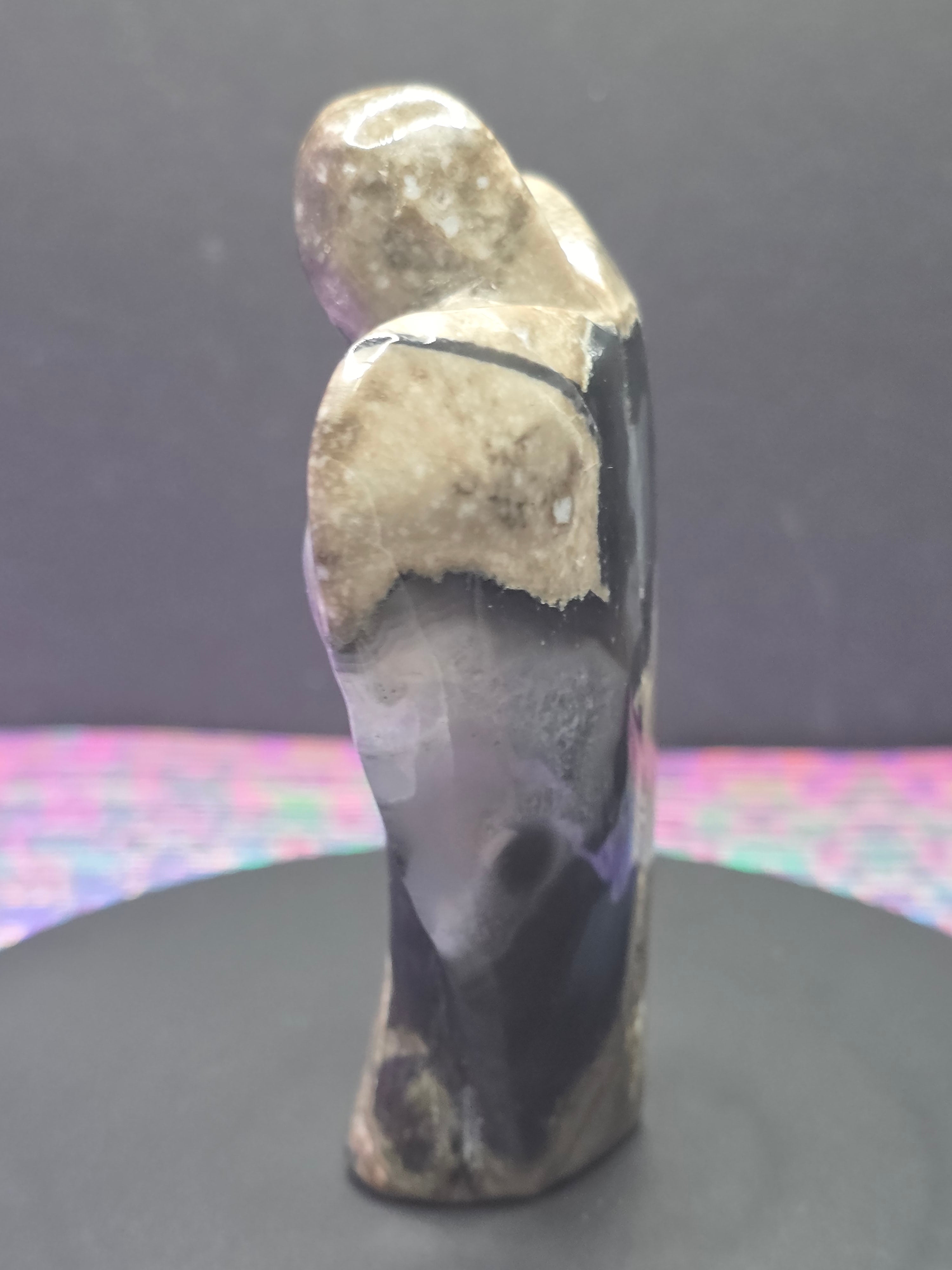 Volcano Agate Angel A Carving