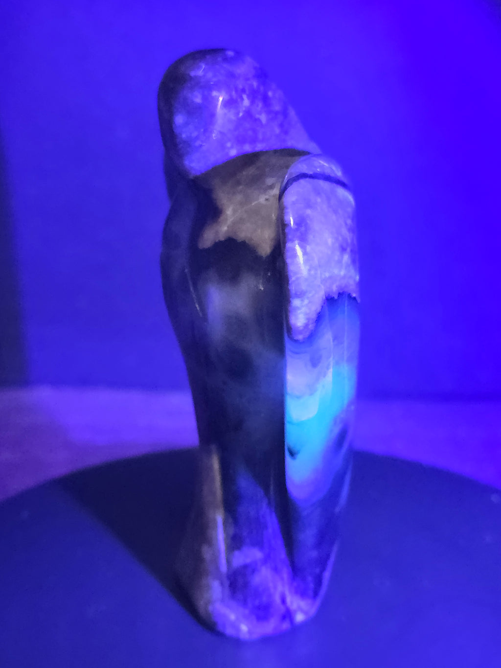 Volcano Agate Angel A Carving