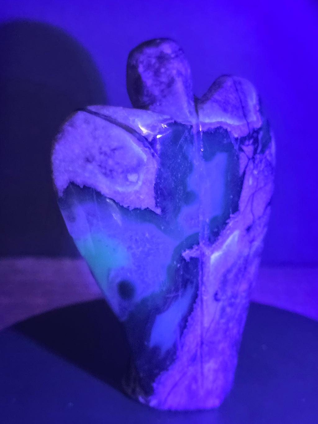 Volcano Agate Angel A Carving