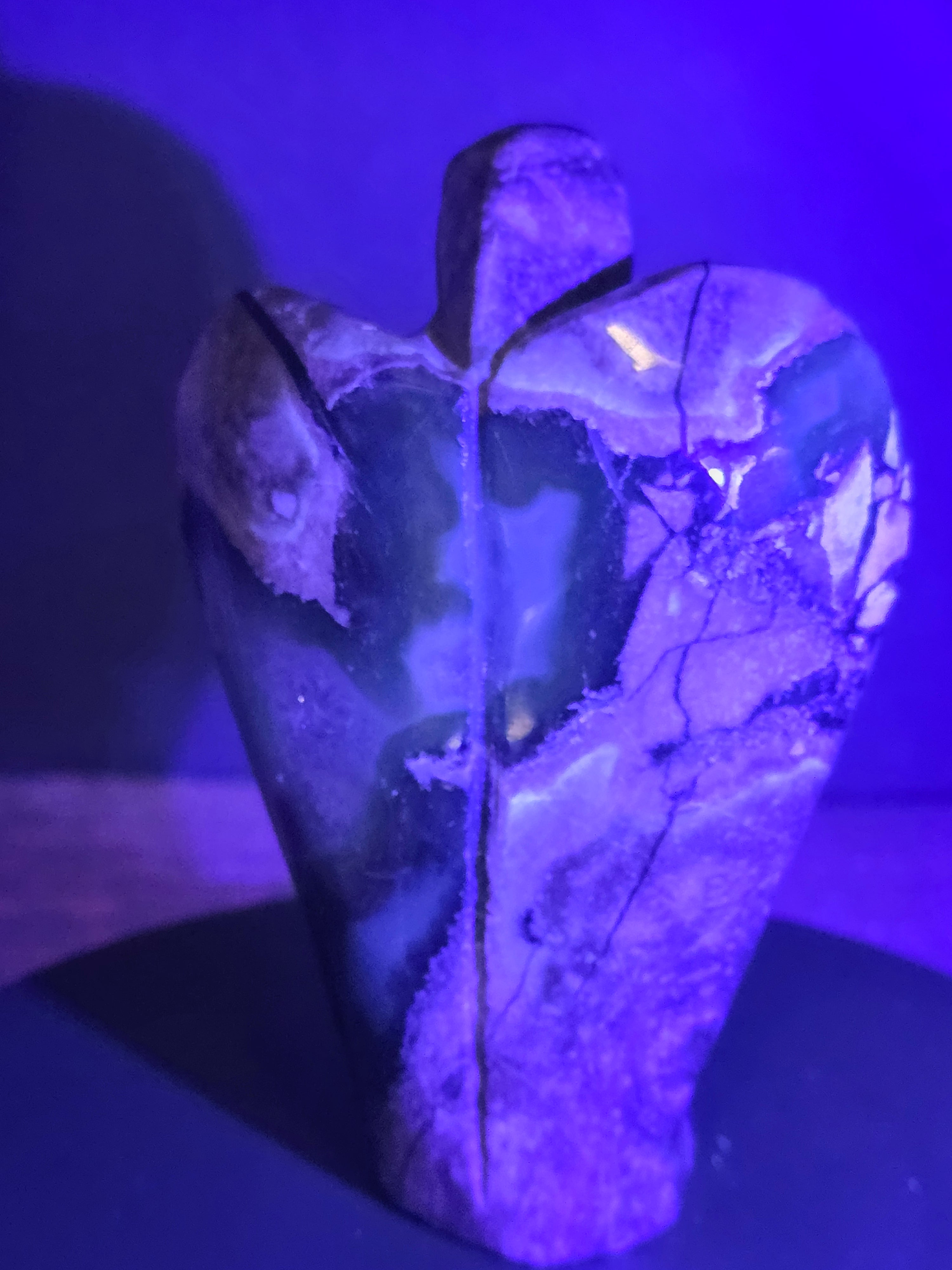 Volcano Agate Angel A Carving