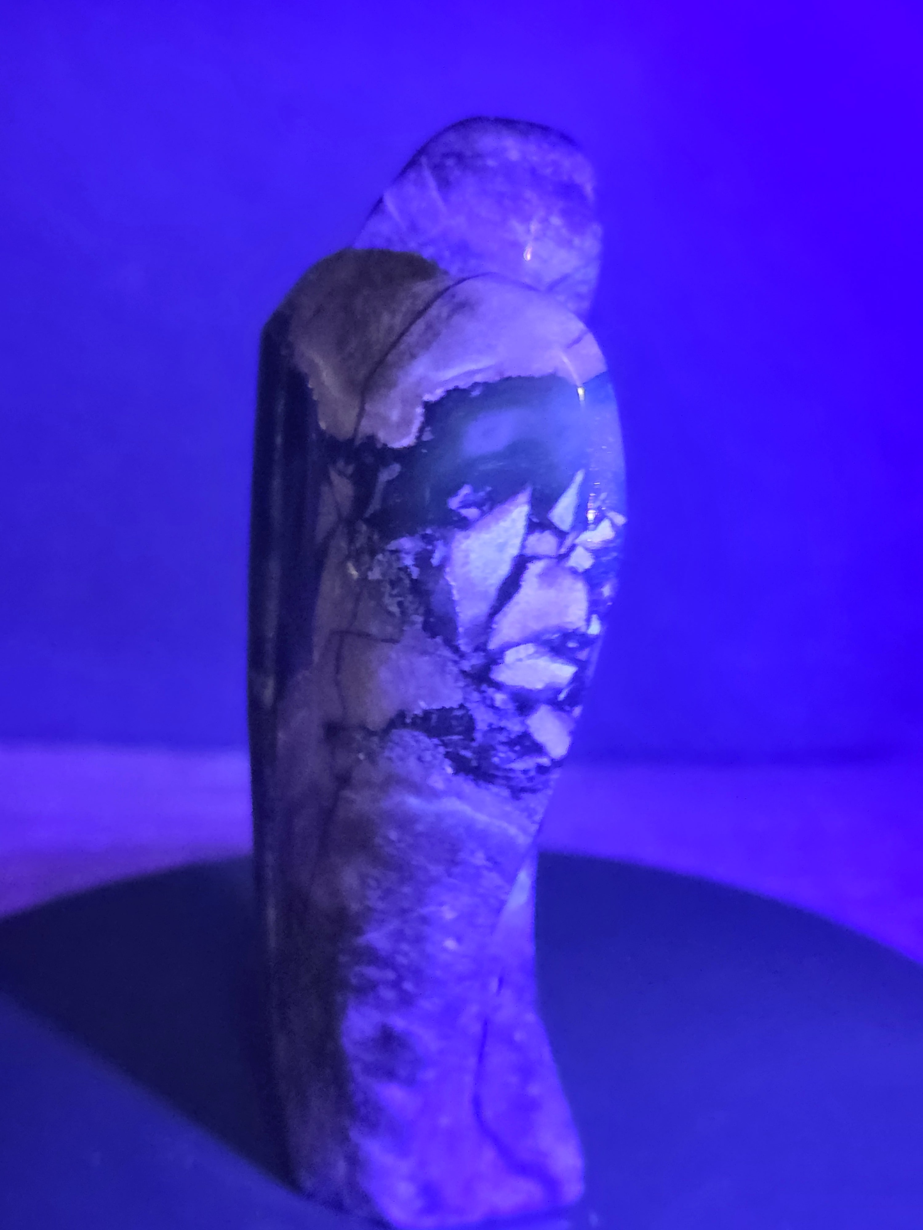 Volcano Agate Angel A Carving