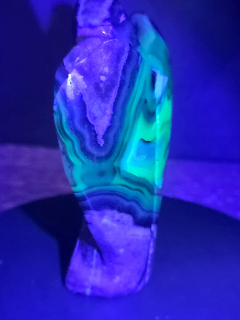 Volcano Agate Angel B Carving