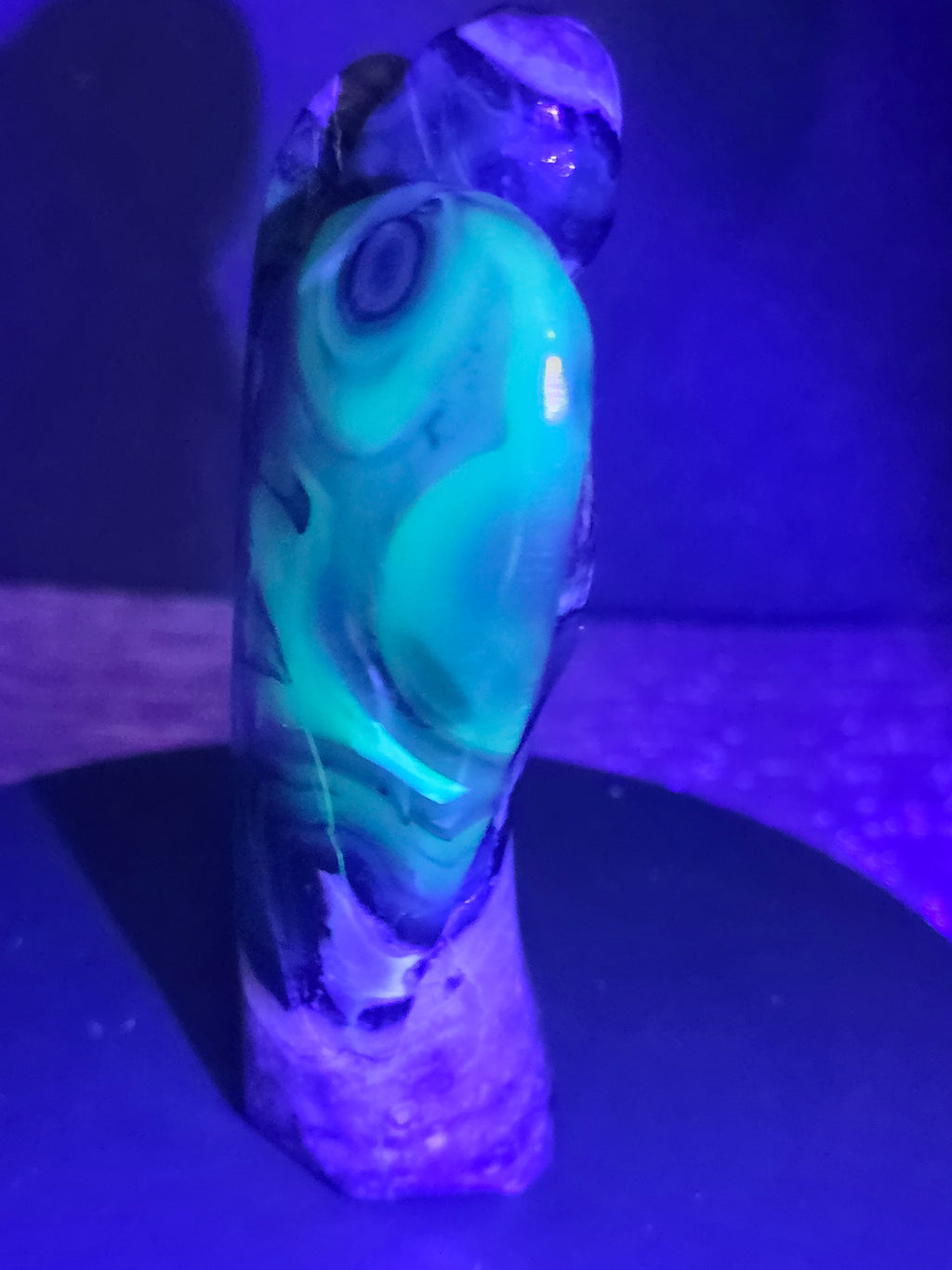 Volcano Agate Angel B Carving