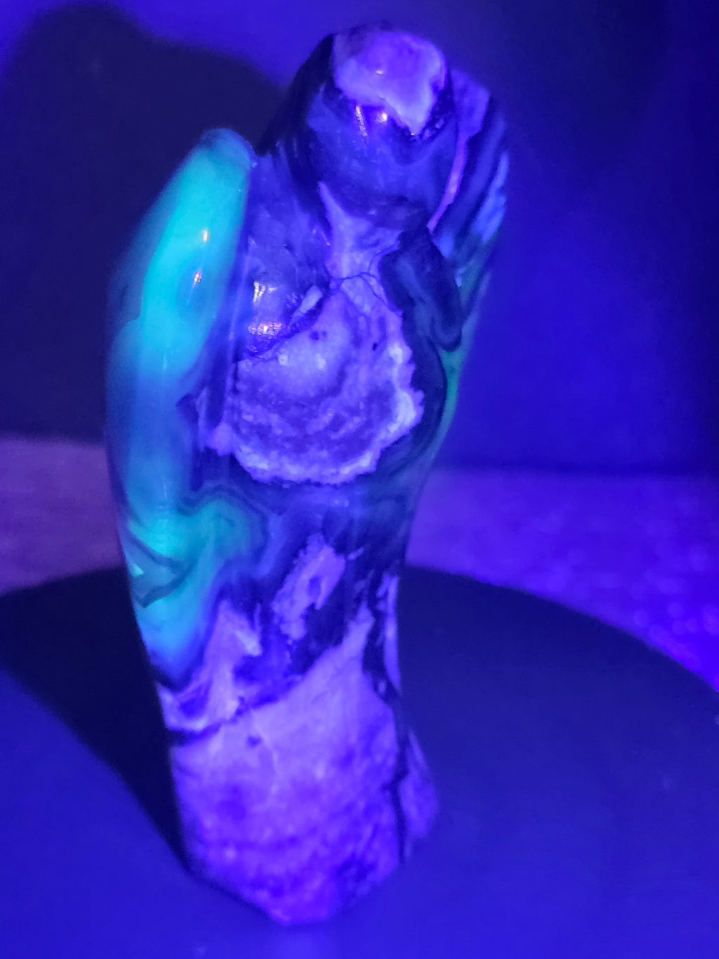 Volcano Agate Angel B Carving