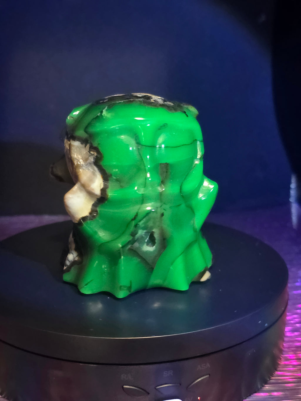 Volcano Agate Ghost Carving