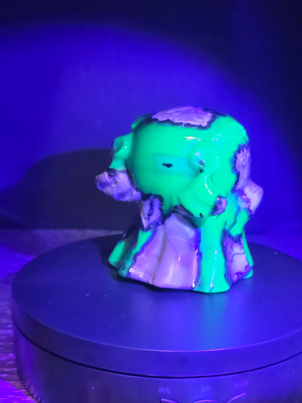 Volcano Agate Ghost Carving