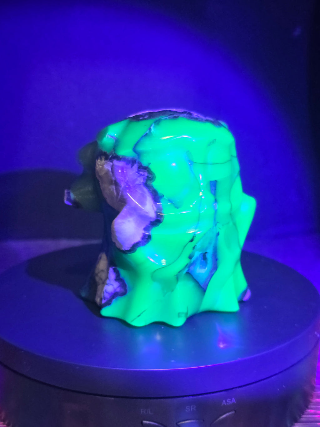 Volcano Agate Ghost Carving