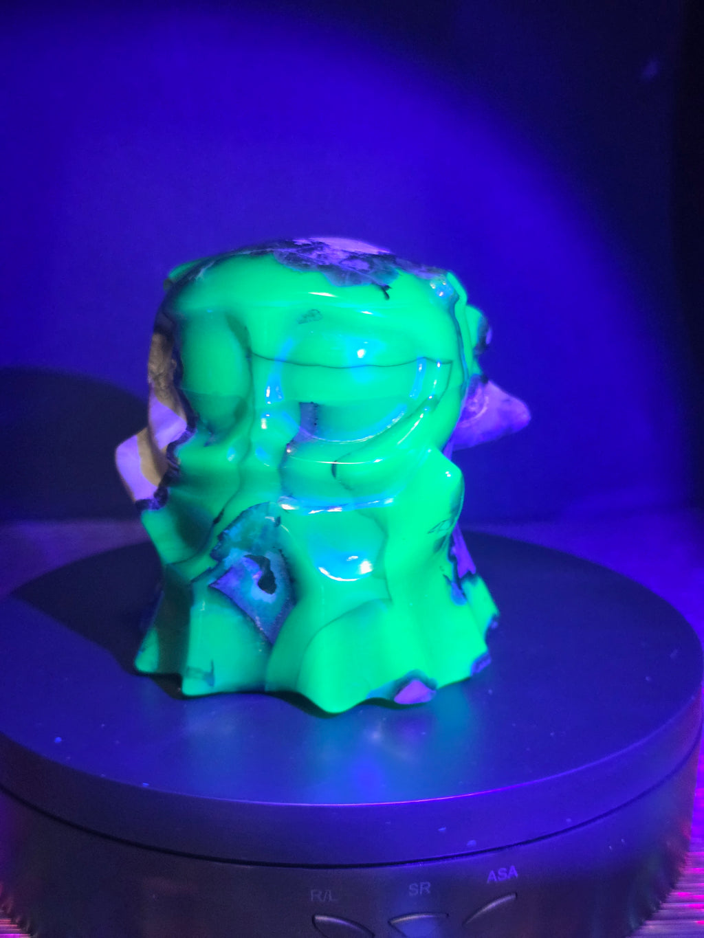 Volcano Agate Ghost Carving