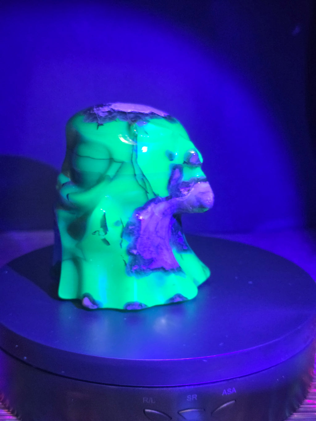Volcano Agate Ghost Carving