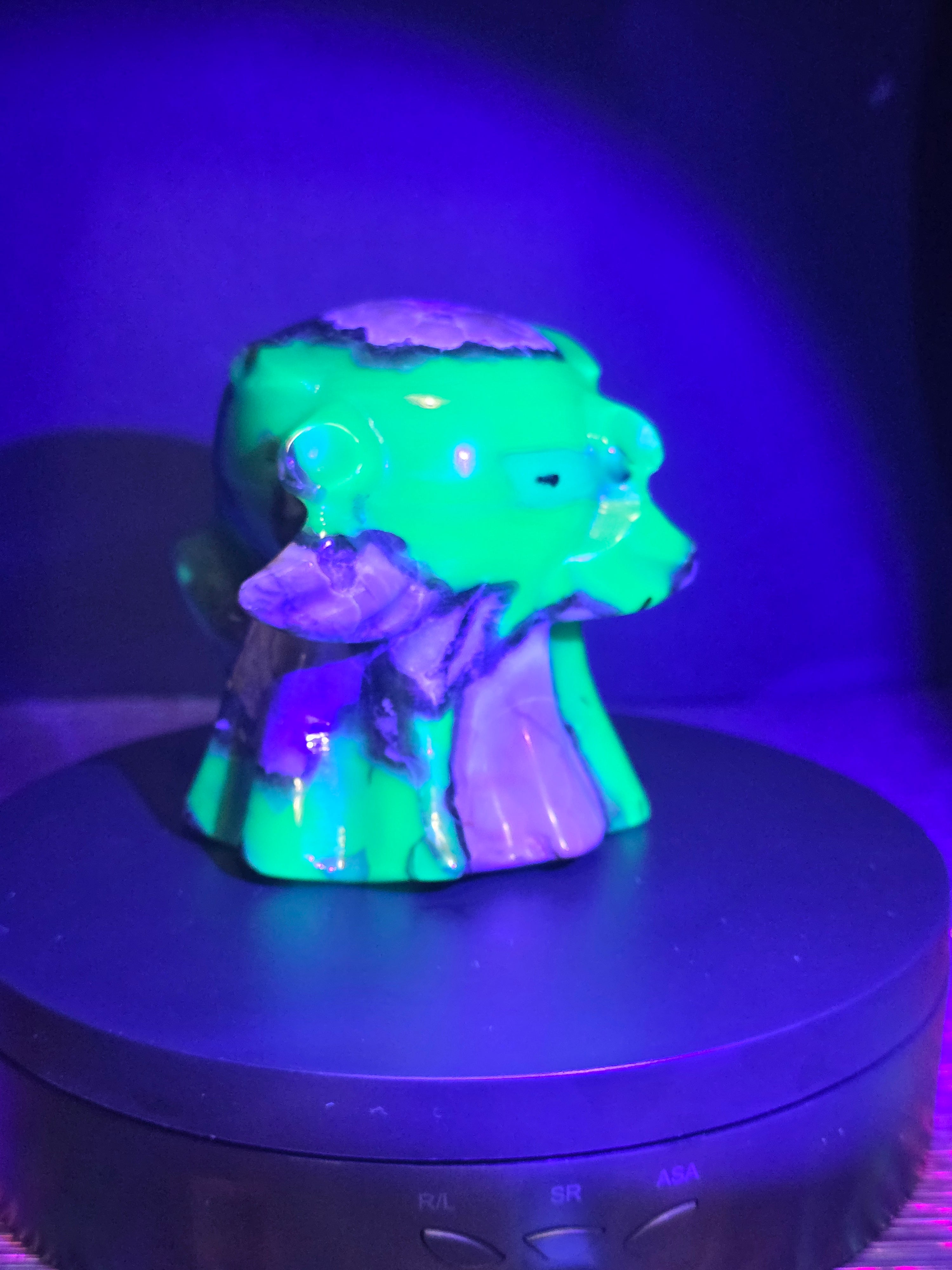 Volcano Agate Ghost Carving