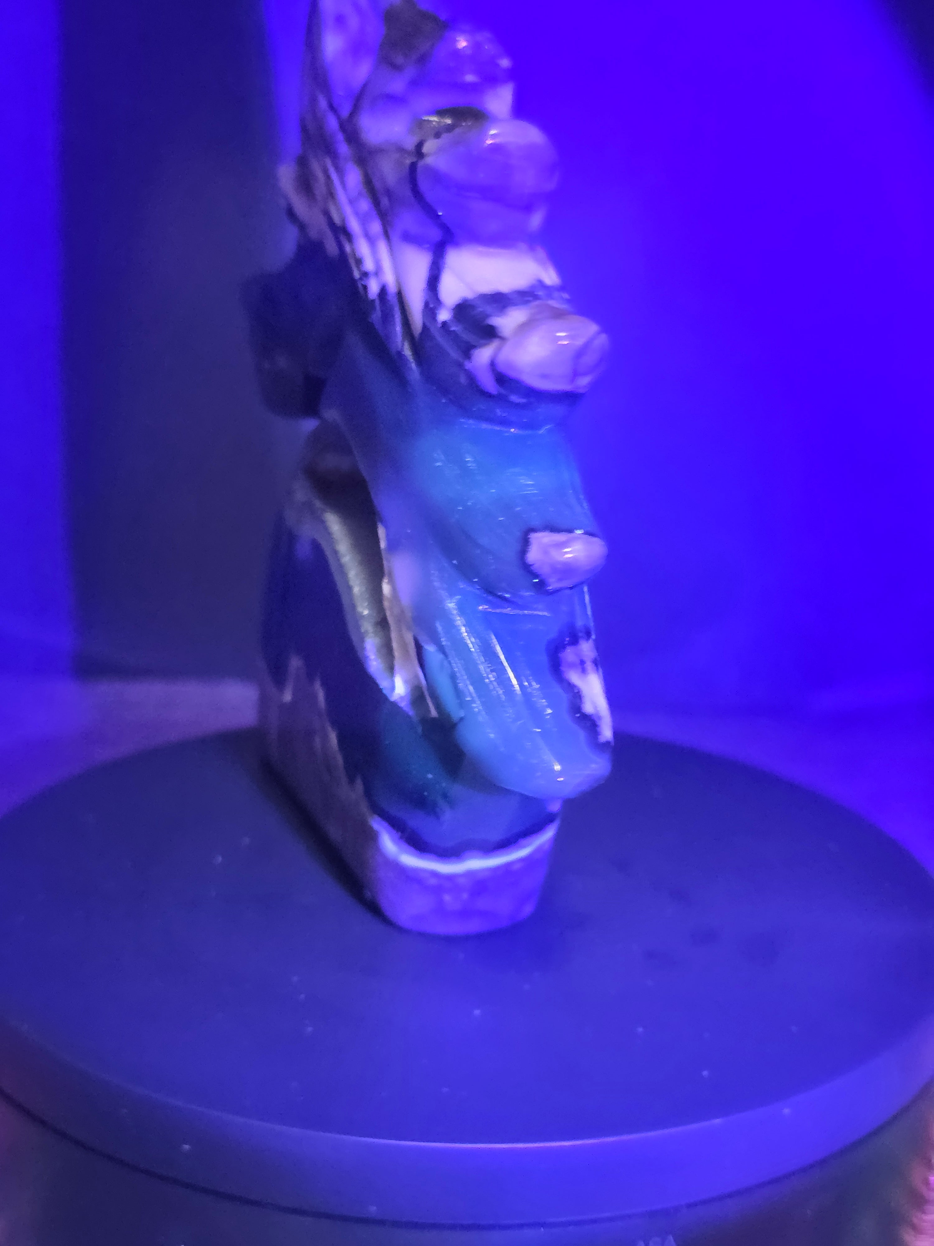 Volcano Agate Unicorn Head