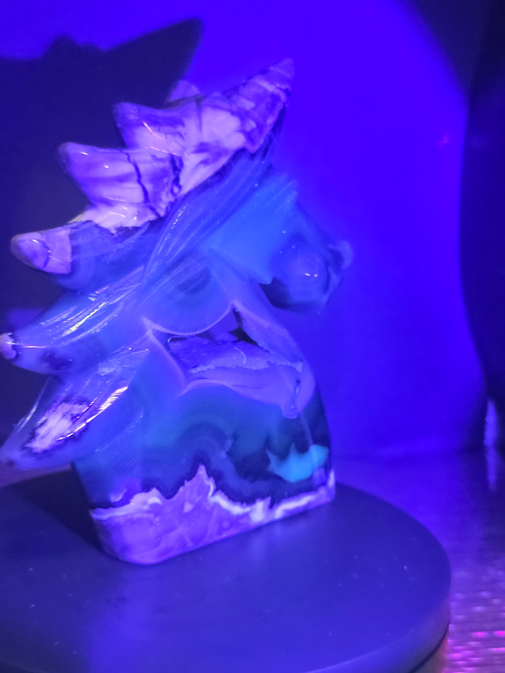 Volcano Agate Unicorn Head