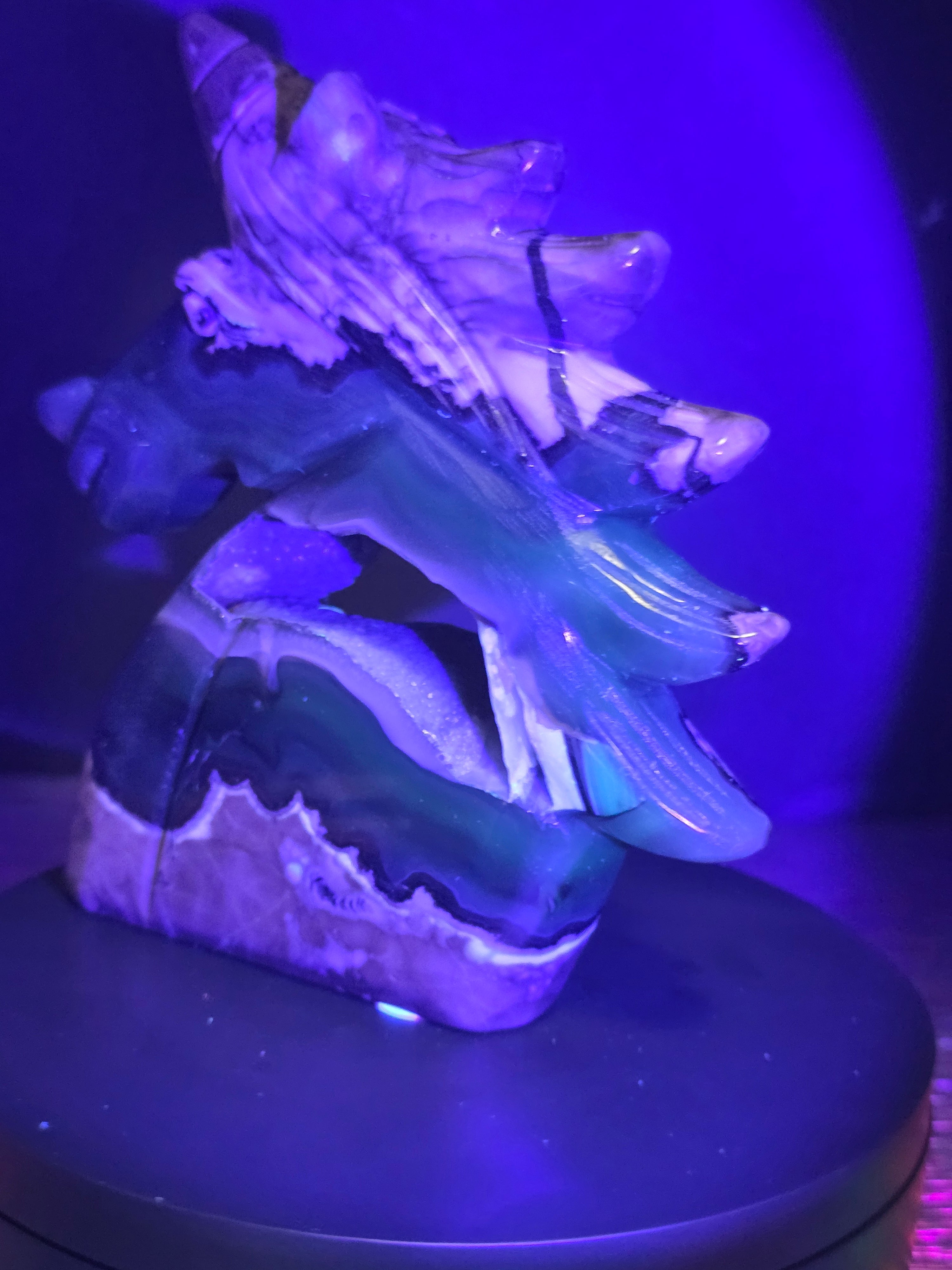 Volcano Agate Unicorn Head