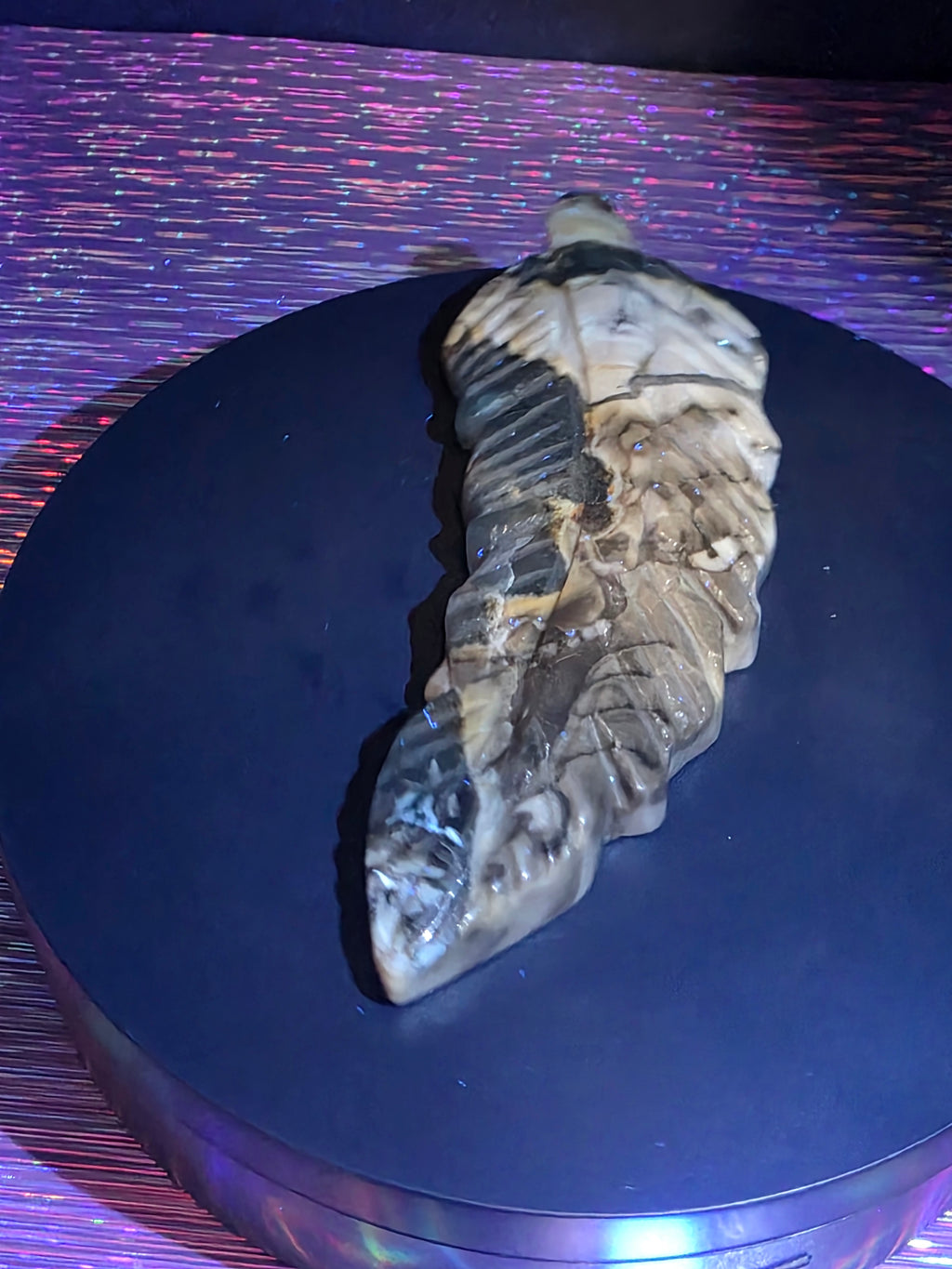 Volcano Agate Feather