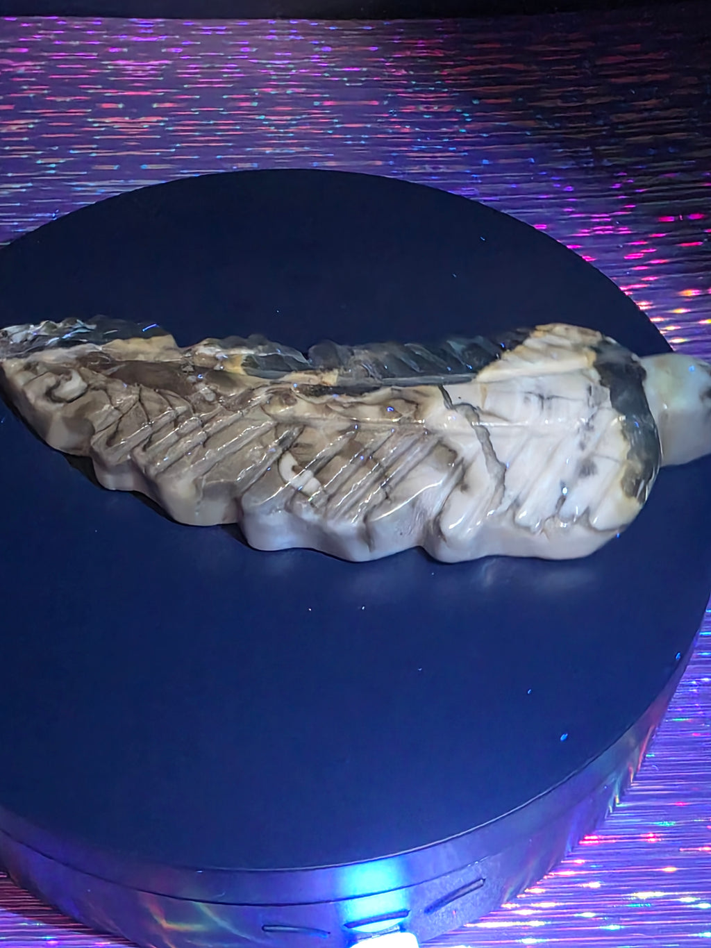 Volcano Agate Feather