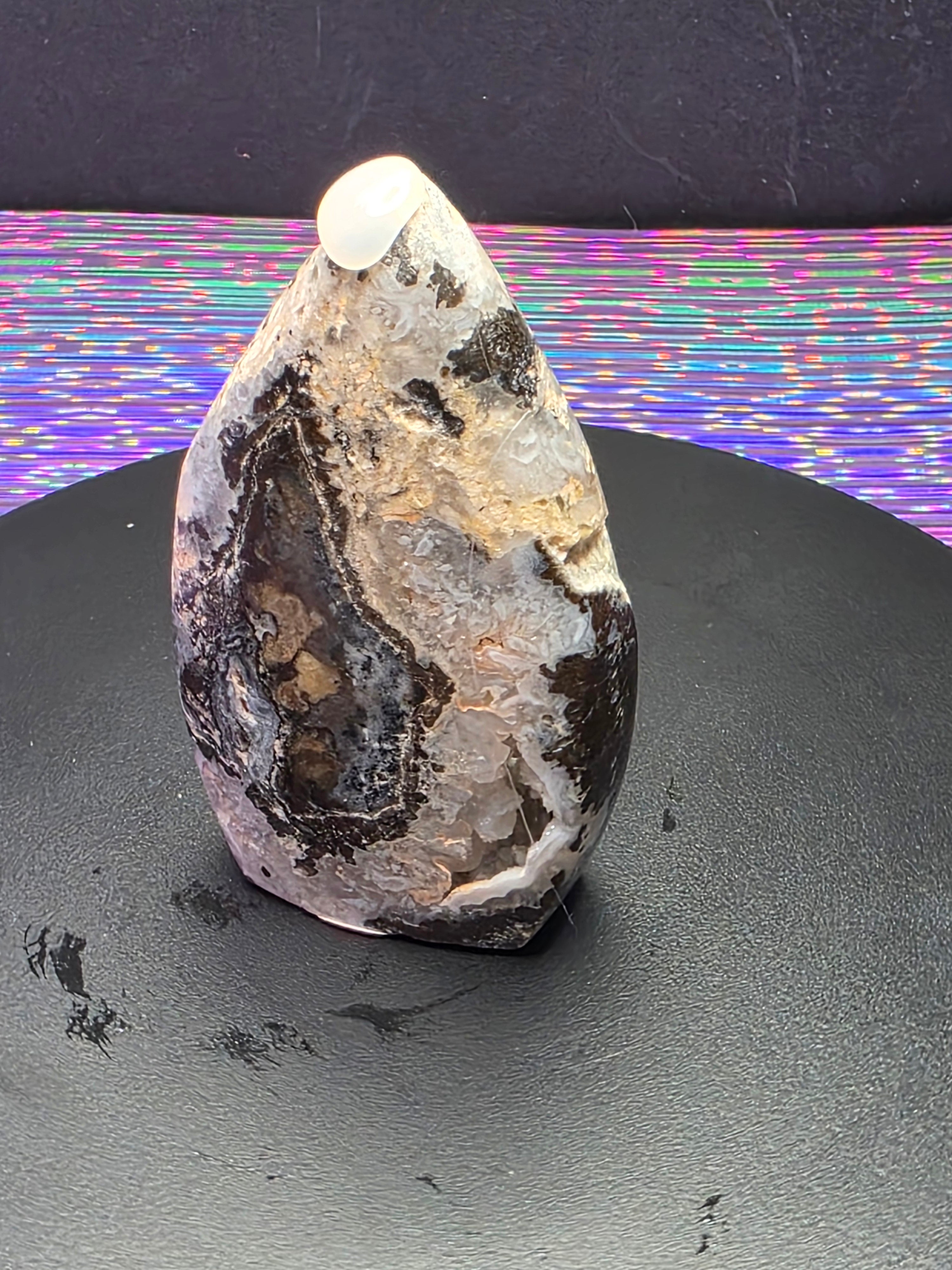 Volcano Agate Teardrop A